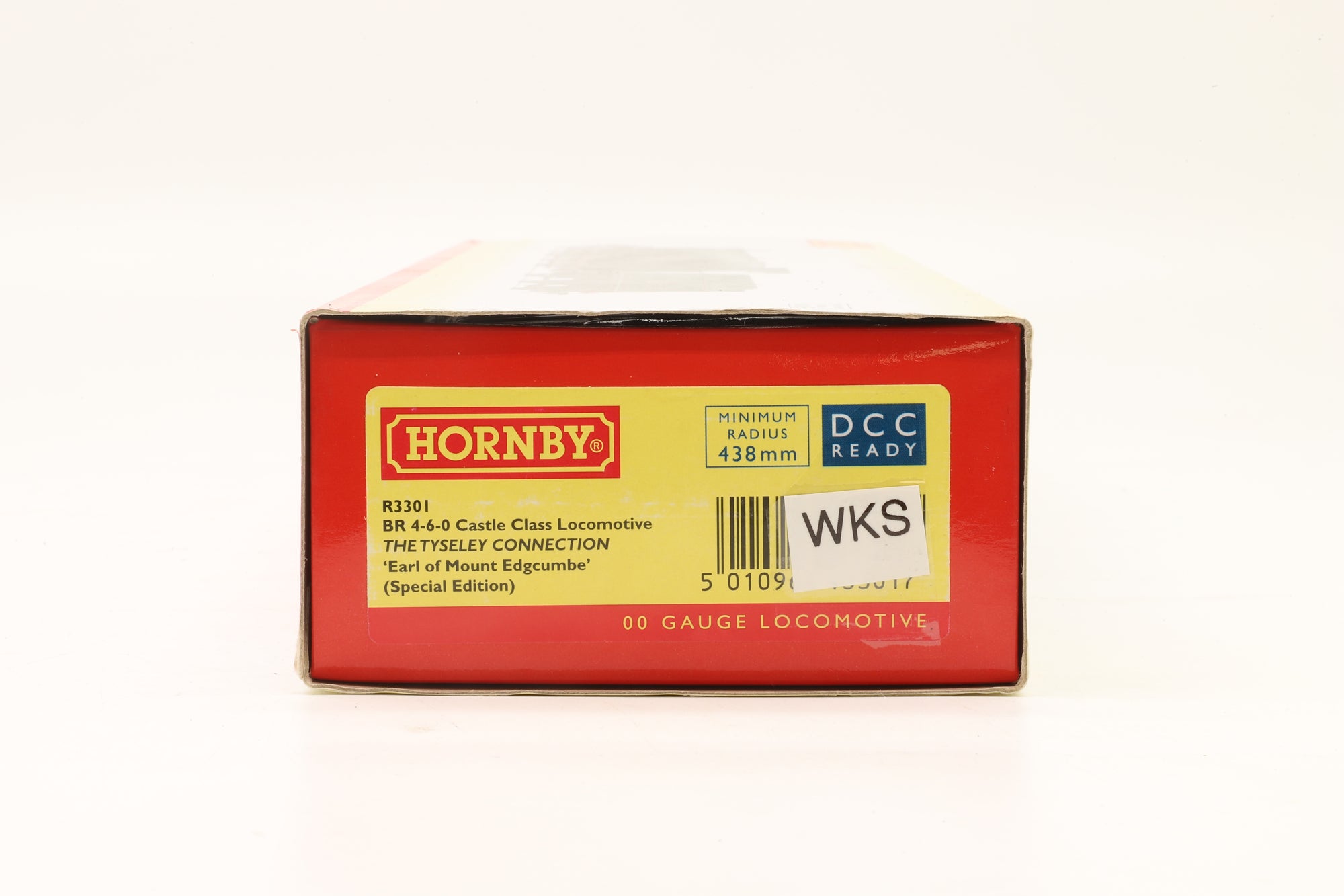 WORKSHOP Hornby OO R3301 Case Class '5043' 'Earl Of Mount Edgecumbe' BR Lined Green E/C Weathered DCC Sound