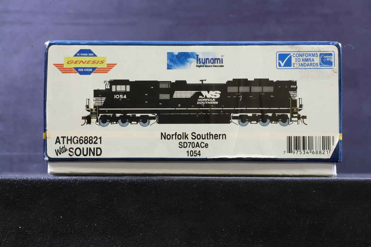 Genesis HO ATHG68821 SD70ACe &#39;1054&#39; Norfolk Southern DCC Sound