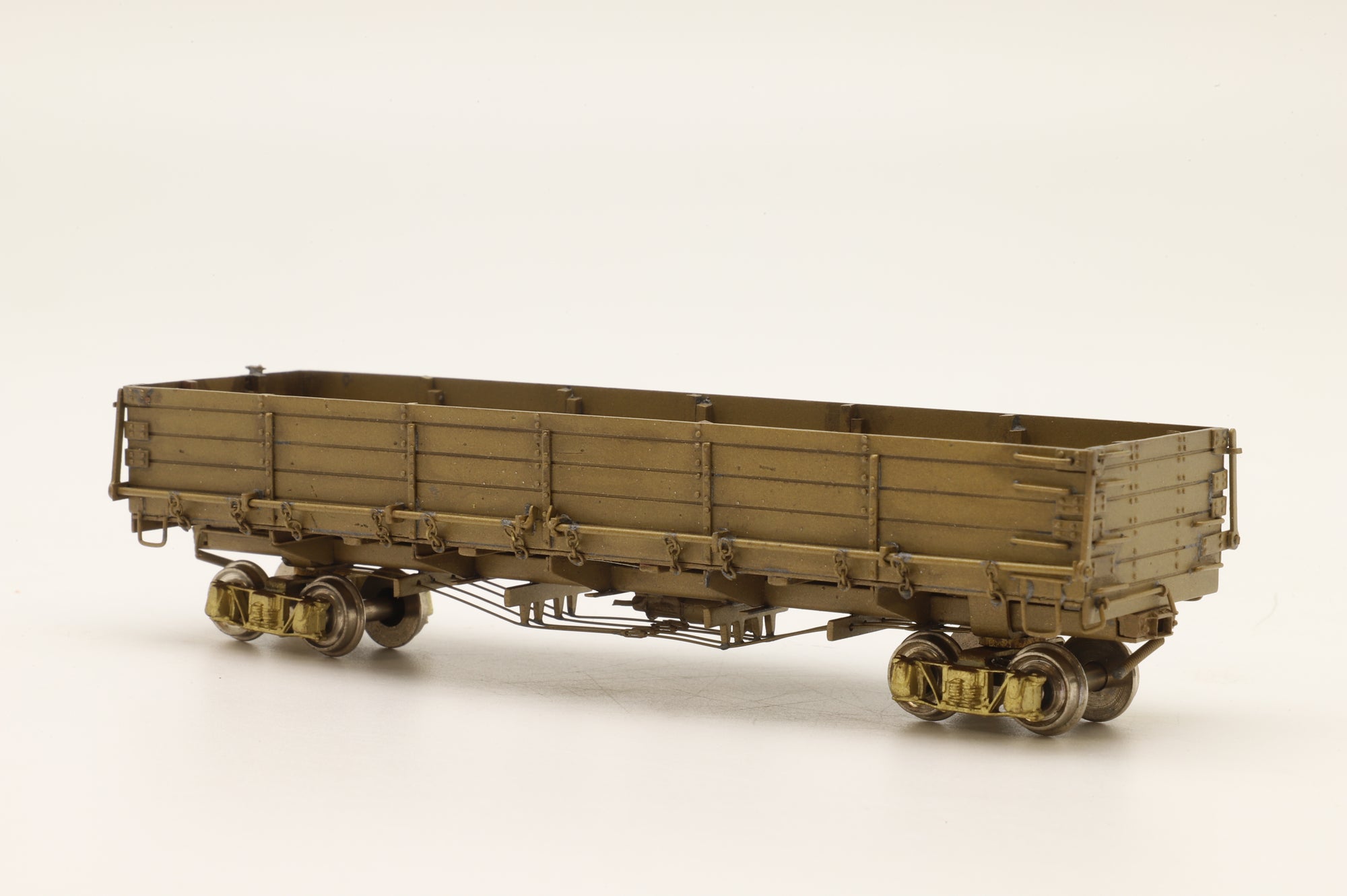 Empire Midland HOn3 D&RGW 25 Ton Bottom Gondola