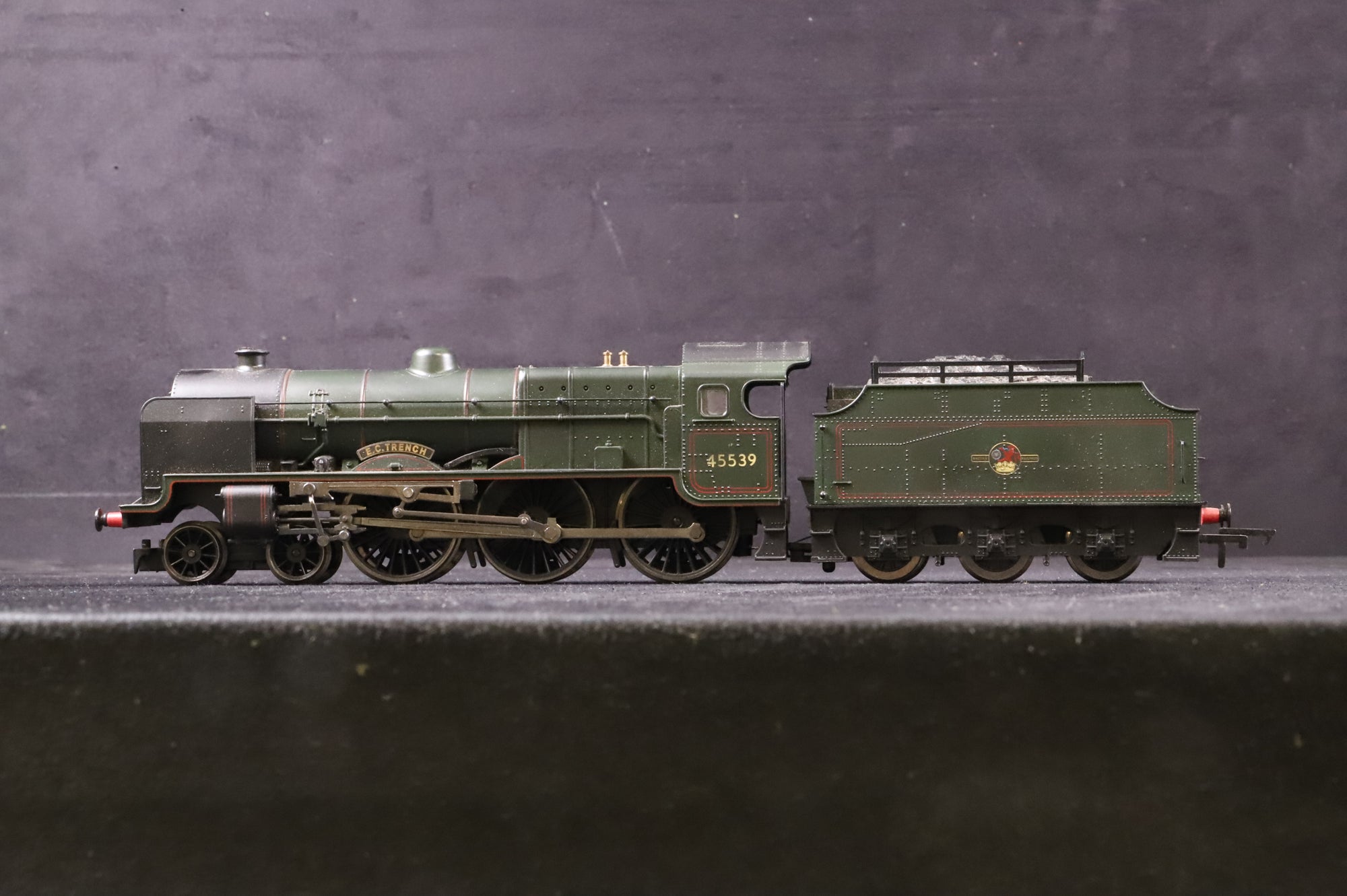WORKSHOP Hornby Railroad OO R3154 Patriot Class '45539' BR Green L/C Weathered DCC Fitted