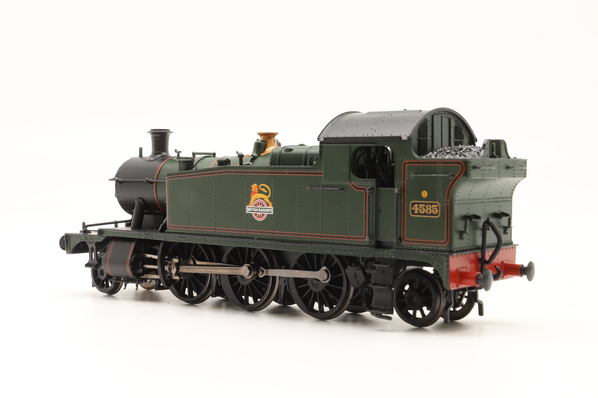 Bachmann OO 32-140 Class 4575 Prairie Tank No.4585 in Lined BR Green w/ Early Crests – DCC Sound