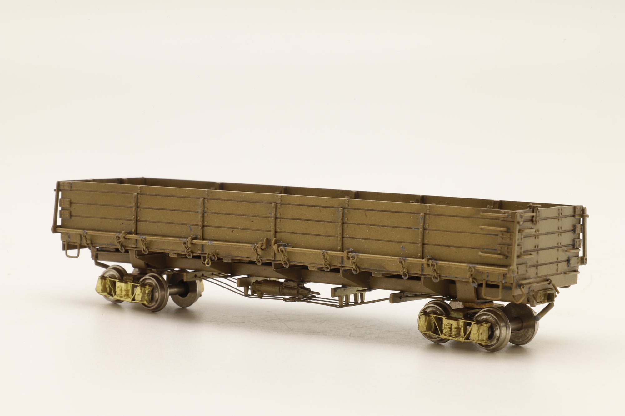 Empire Midland HOn3 D&RGW 25 Ton Bottom Gondola