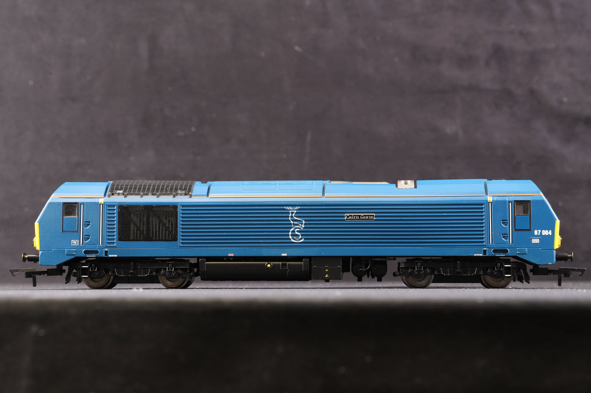 Hornby OO R3388TTS Class 67 &#39;67004&#39; &#39;Cairn Gorm&#39; Caledonian Sleeper, DCC Removed