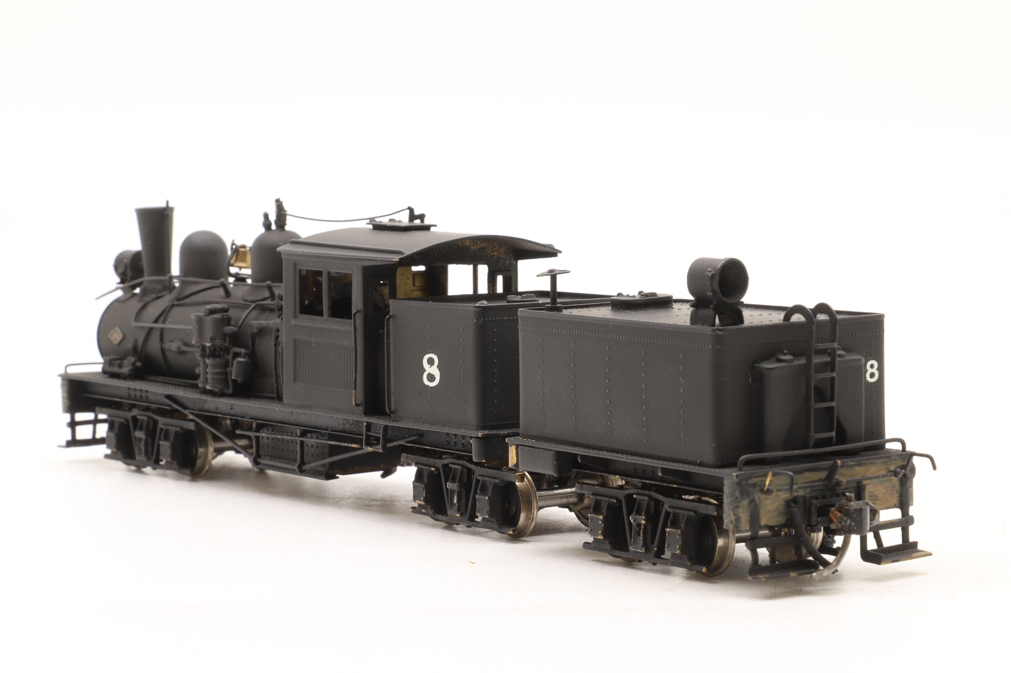 United Scale Models/ PFM HO Brass 3 Truck Shay Class B Custom Painted
