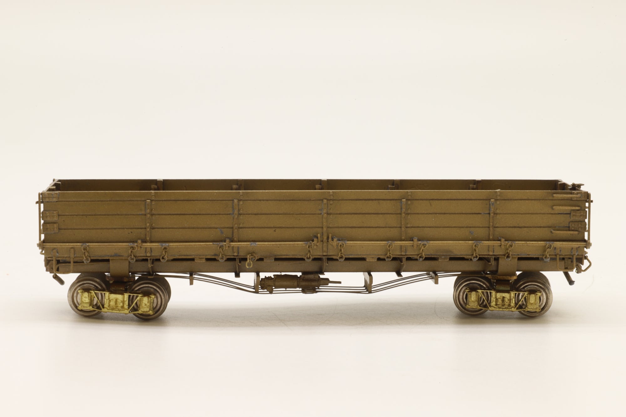 Empire Midland HOn3 D&RGW 25 Ton Bottom Gondola