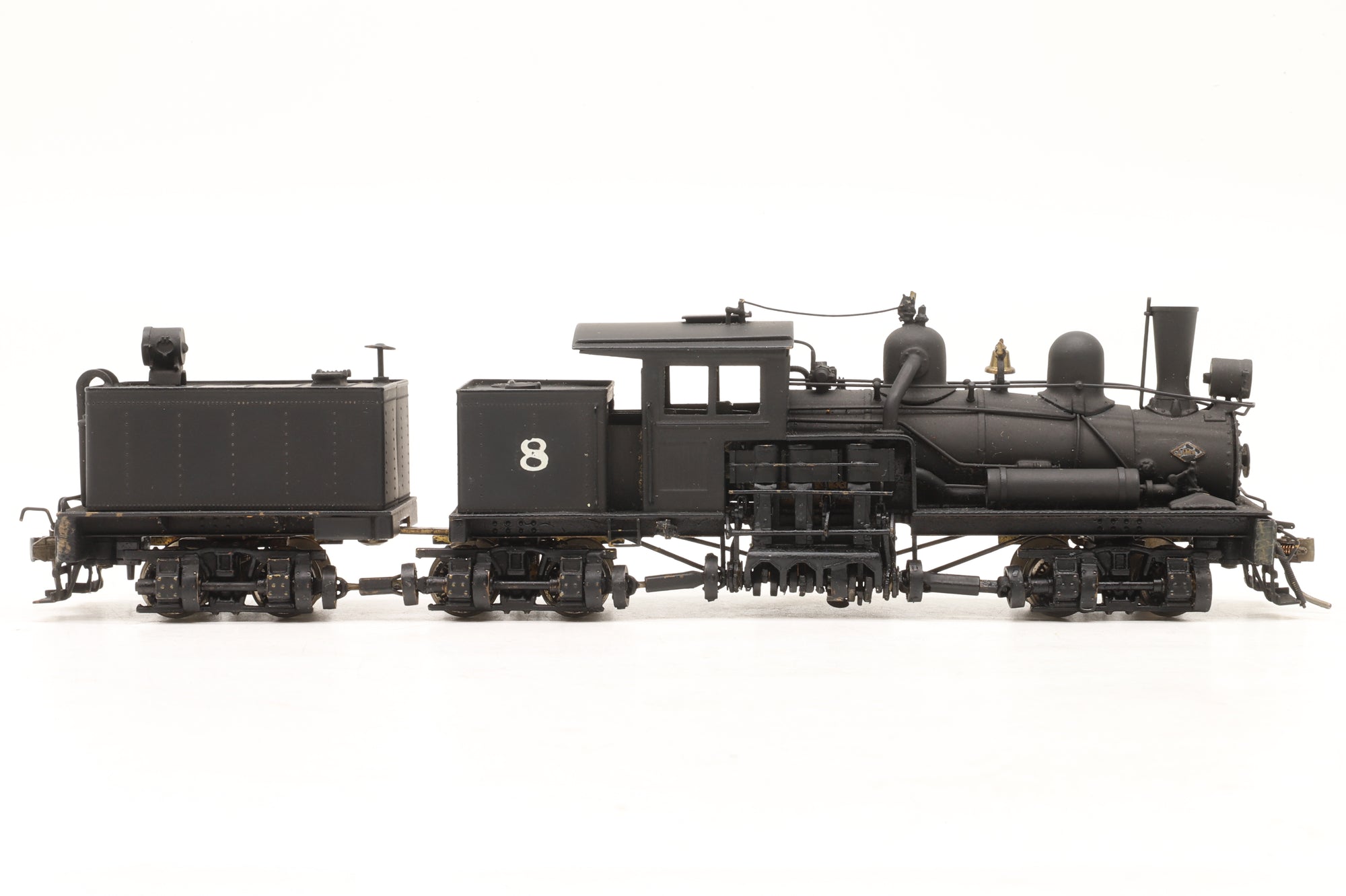 United Scale Models/ PFM HO Brass 3 Truck Shay Class B Custom Painted