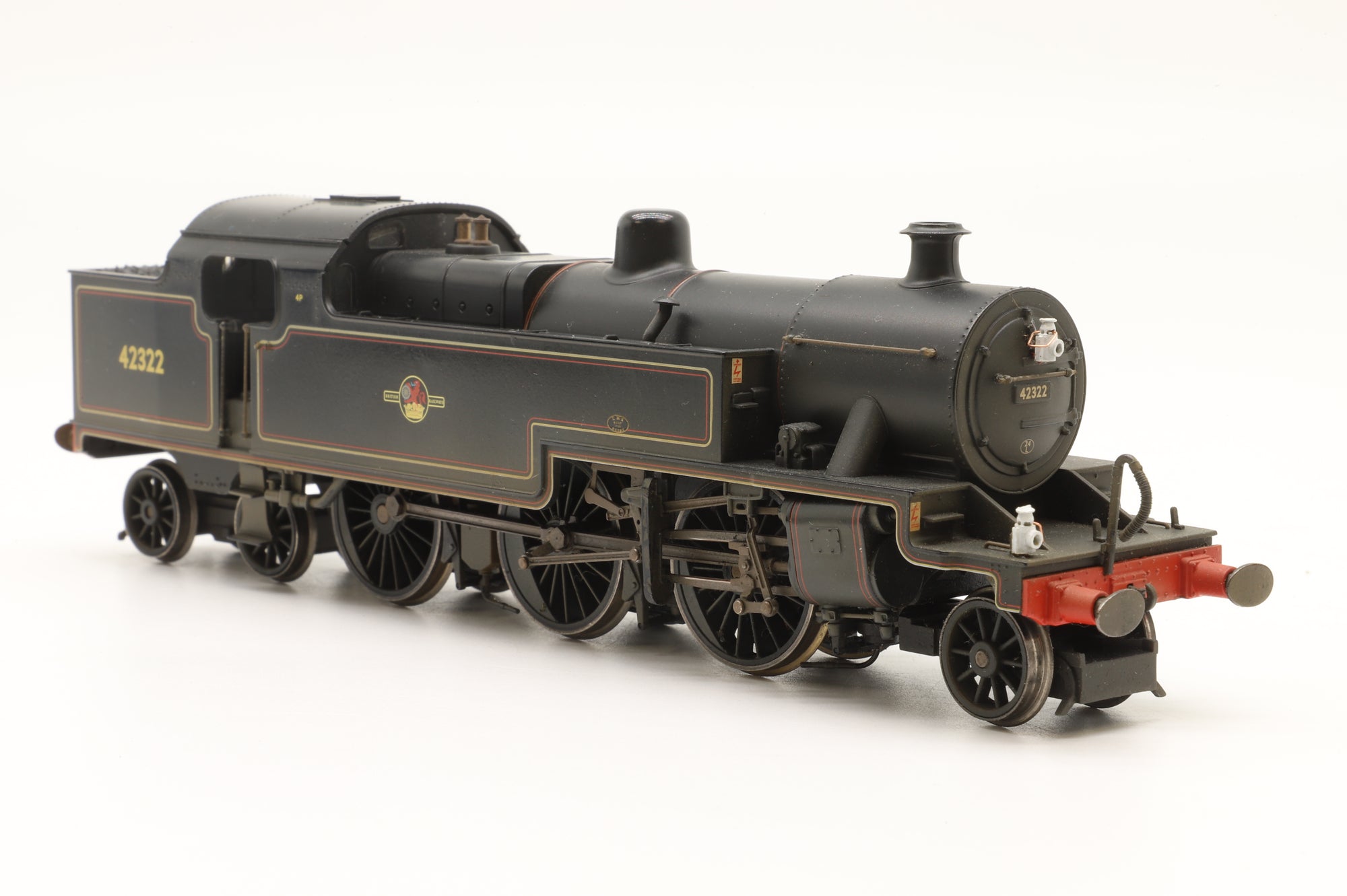 Hornby OO R2287 Class 4P Fowler '42322' BR Lined Black L/C Weathered DCC Sound