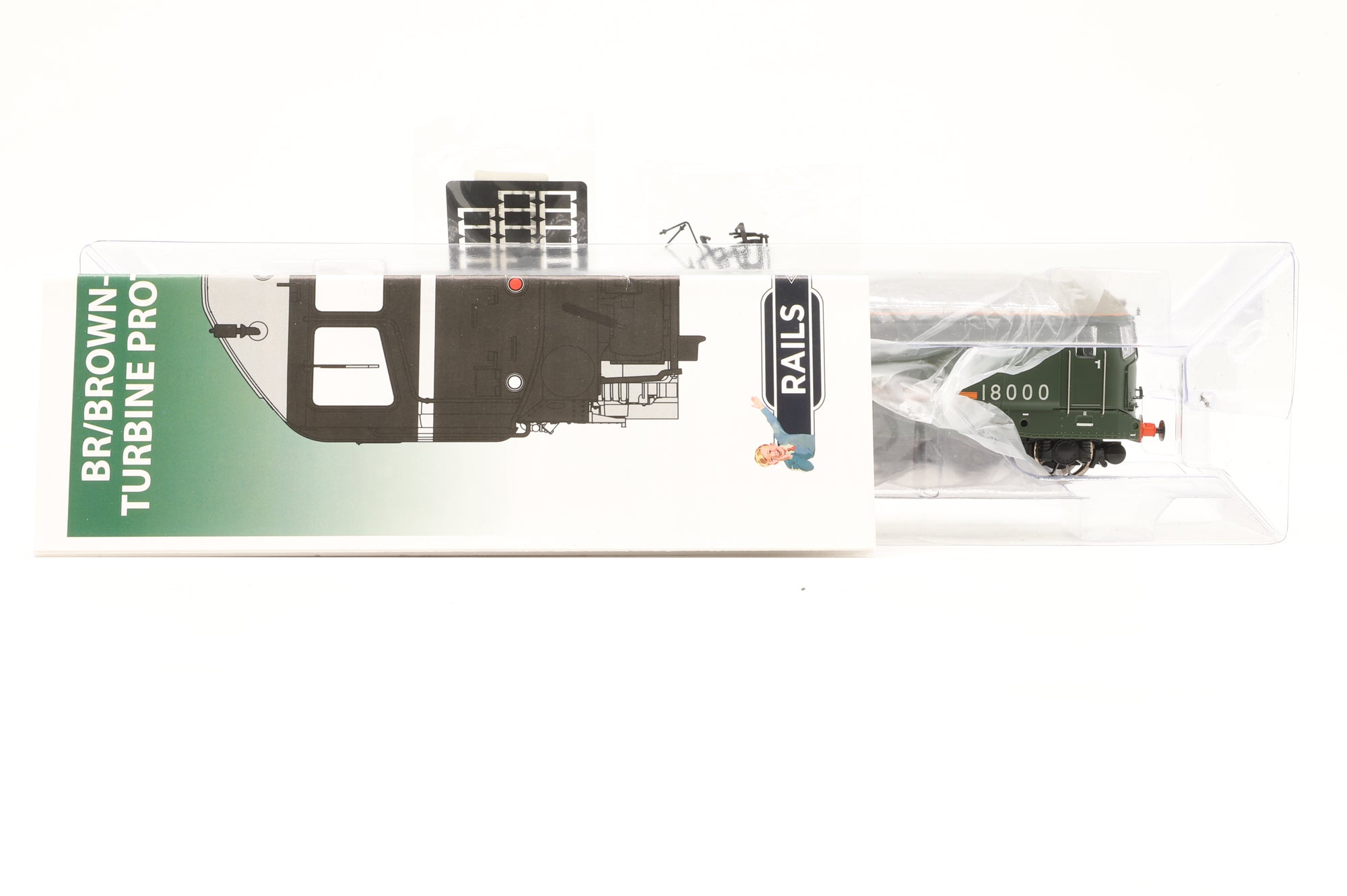 Heljan OO 1801 BR Early Emblem Green 18000 Rails Exclusive