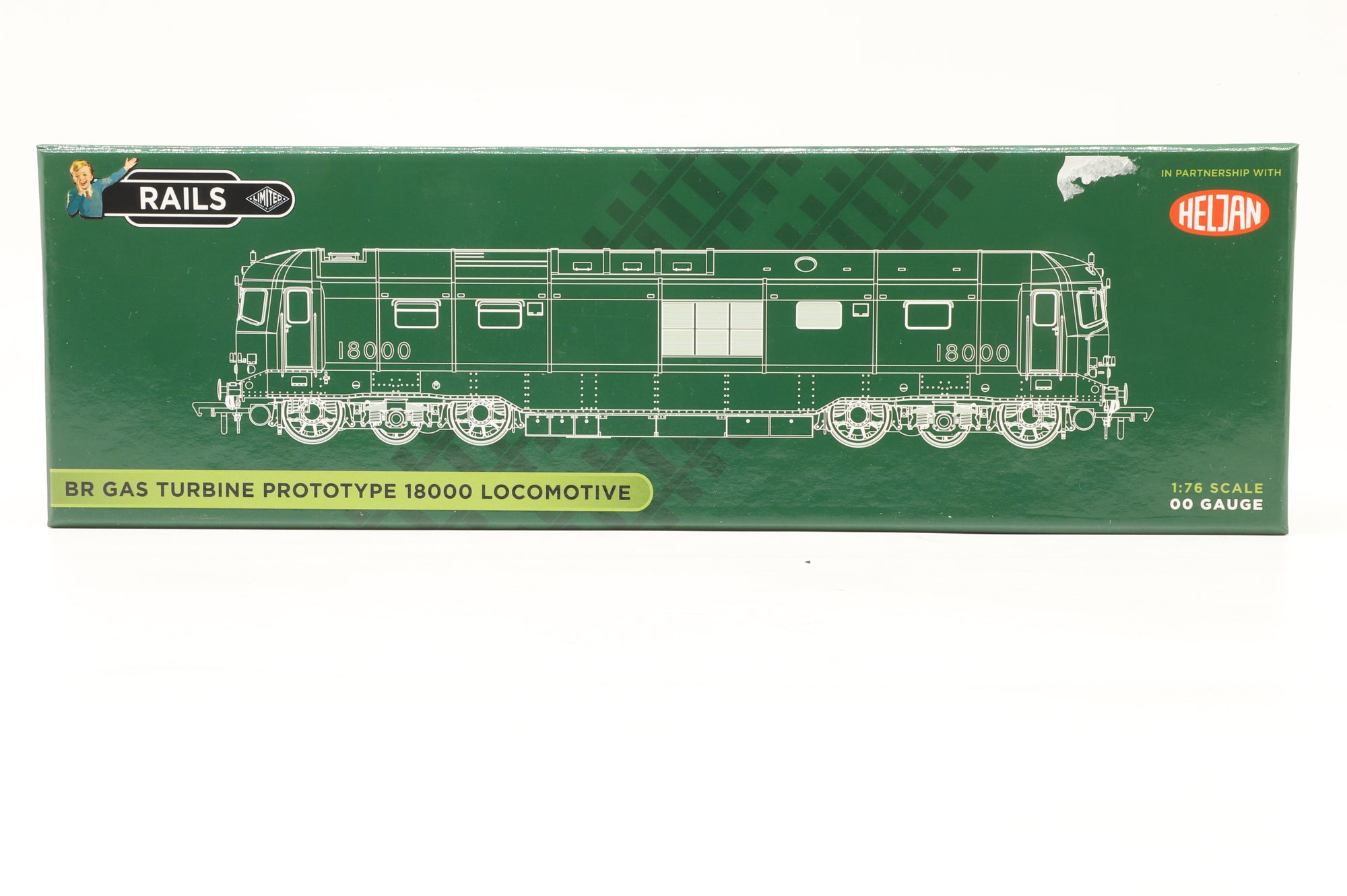 Heljan OO 1801 BR Early Emblem Green 18000 Rails Exclusive