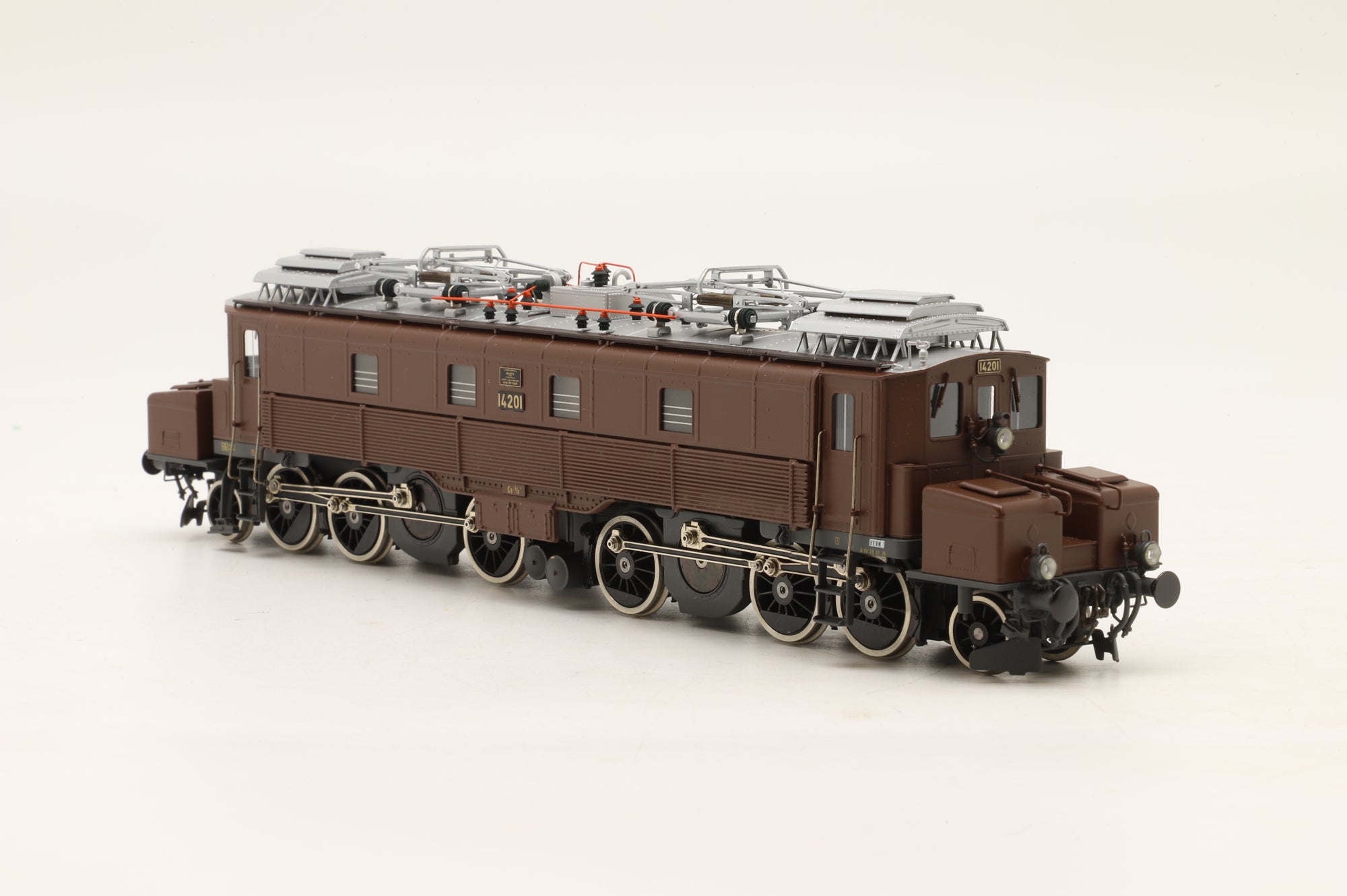Fulgurex HO Ce 6/8I #14201 in SBB Brown