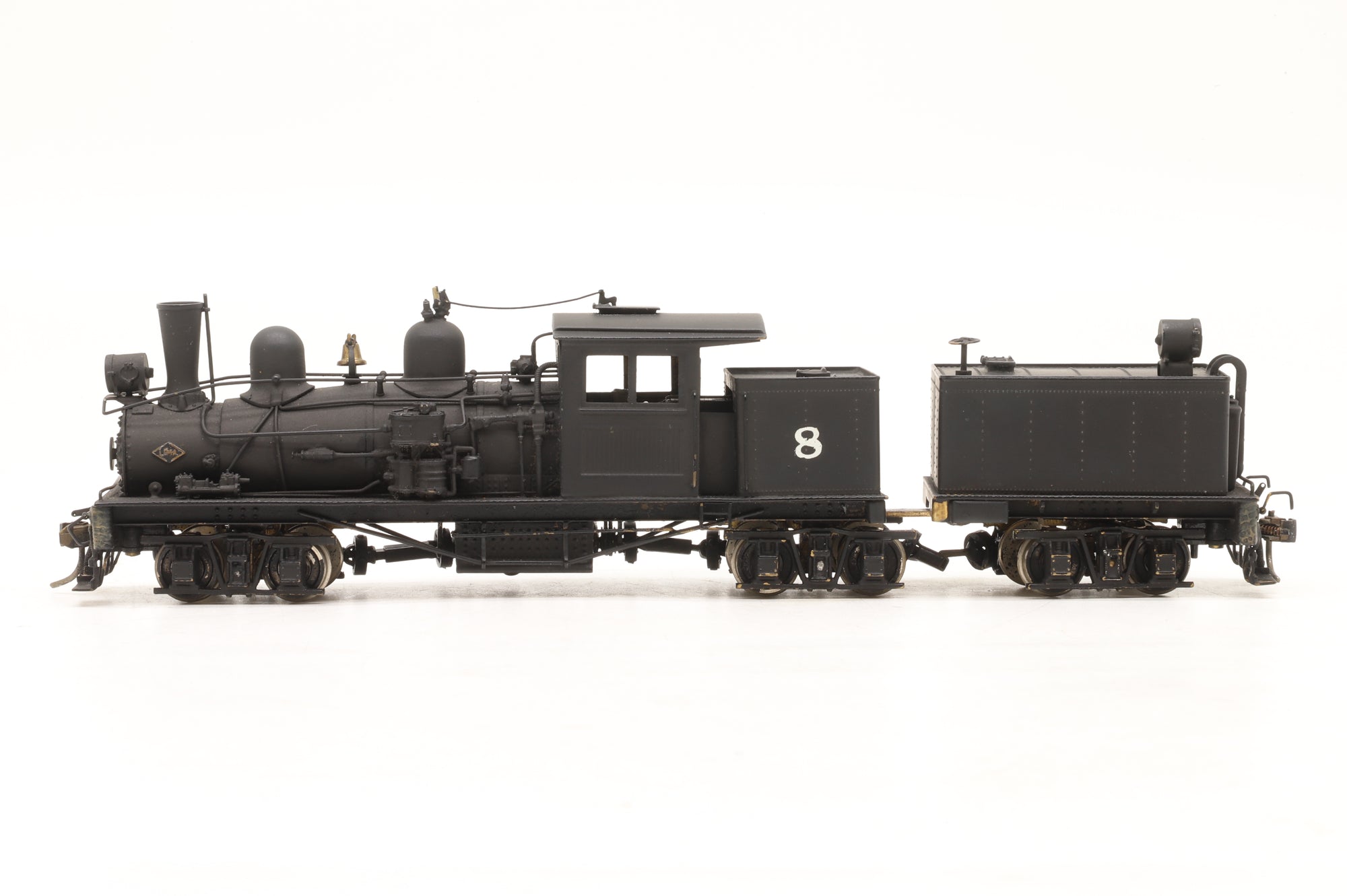 United Scale Models/ PFM HO Brass 3 Truck Shay Class B Custom Painted