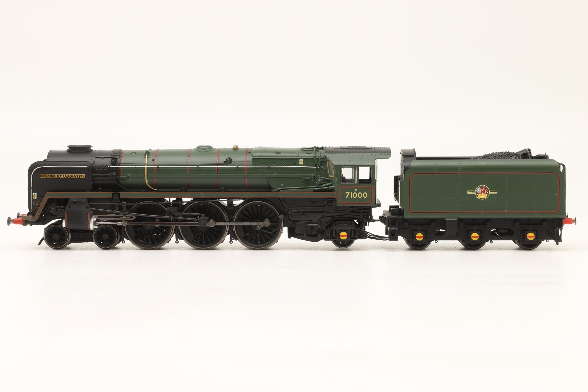 Hornby OO R3244TTS Standard Class 8 '71000' 'Duke of Gloucester' BR Lined Green L/C DCC Sound