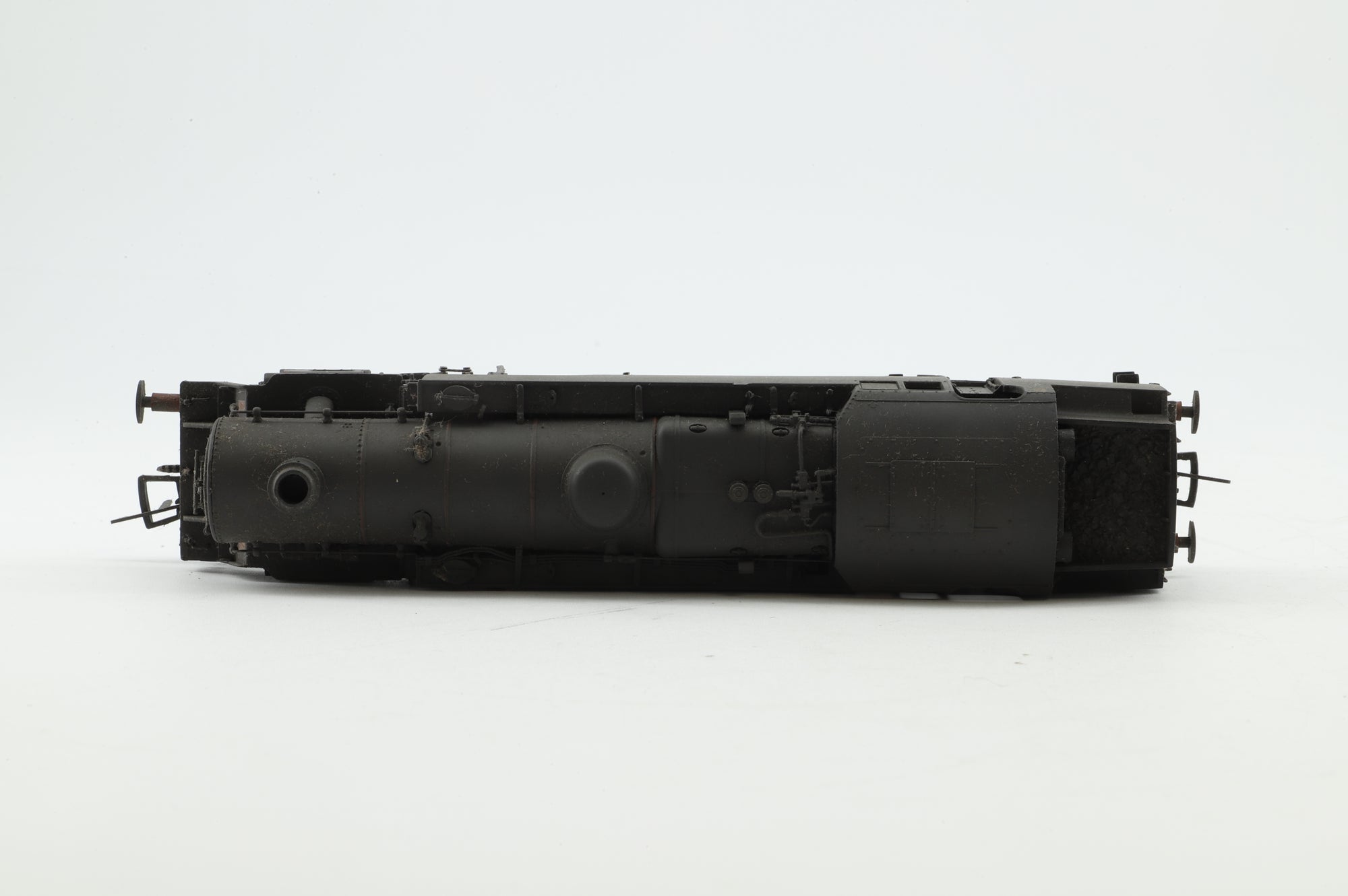 Bachmann OO 32-354A Class 4MT 80120 in Lined BR Black w/ Late Crests - Weathered