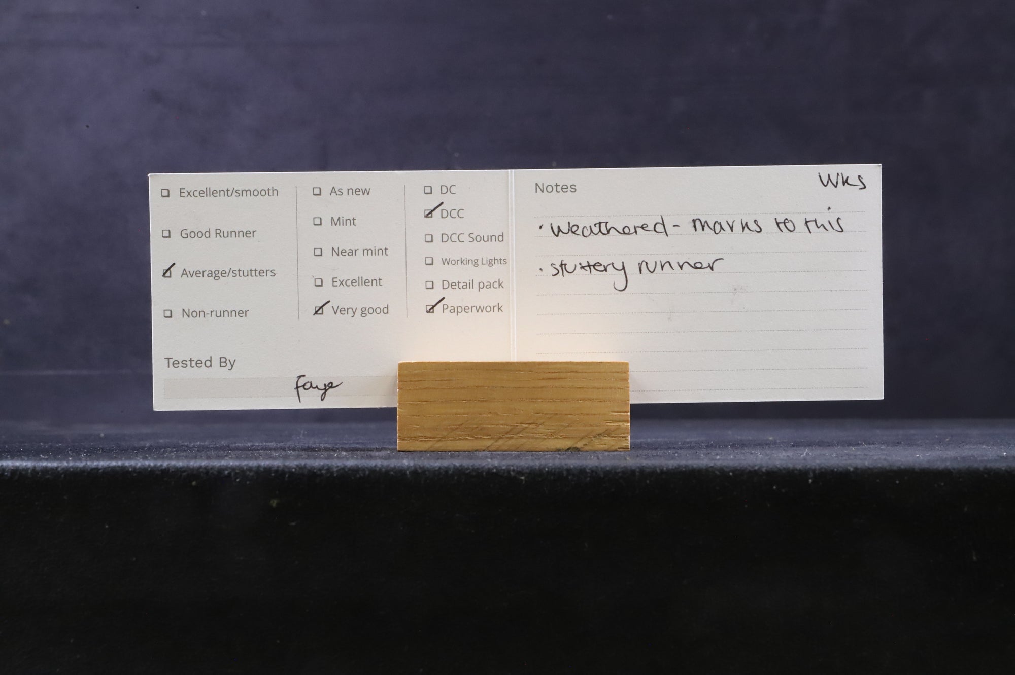 WORKSHOP Hornby Railroad OO R3154 Patriot Class '45539' BR Green L/C Weathered DCC Fitted