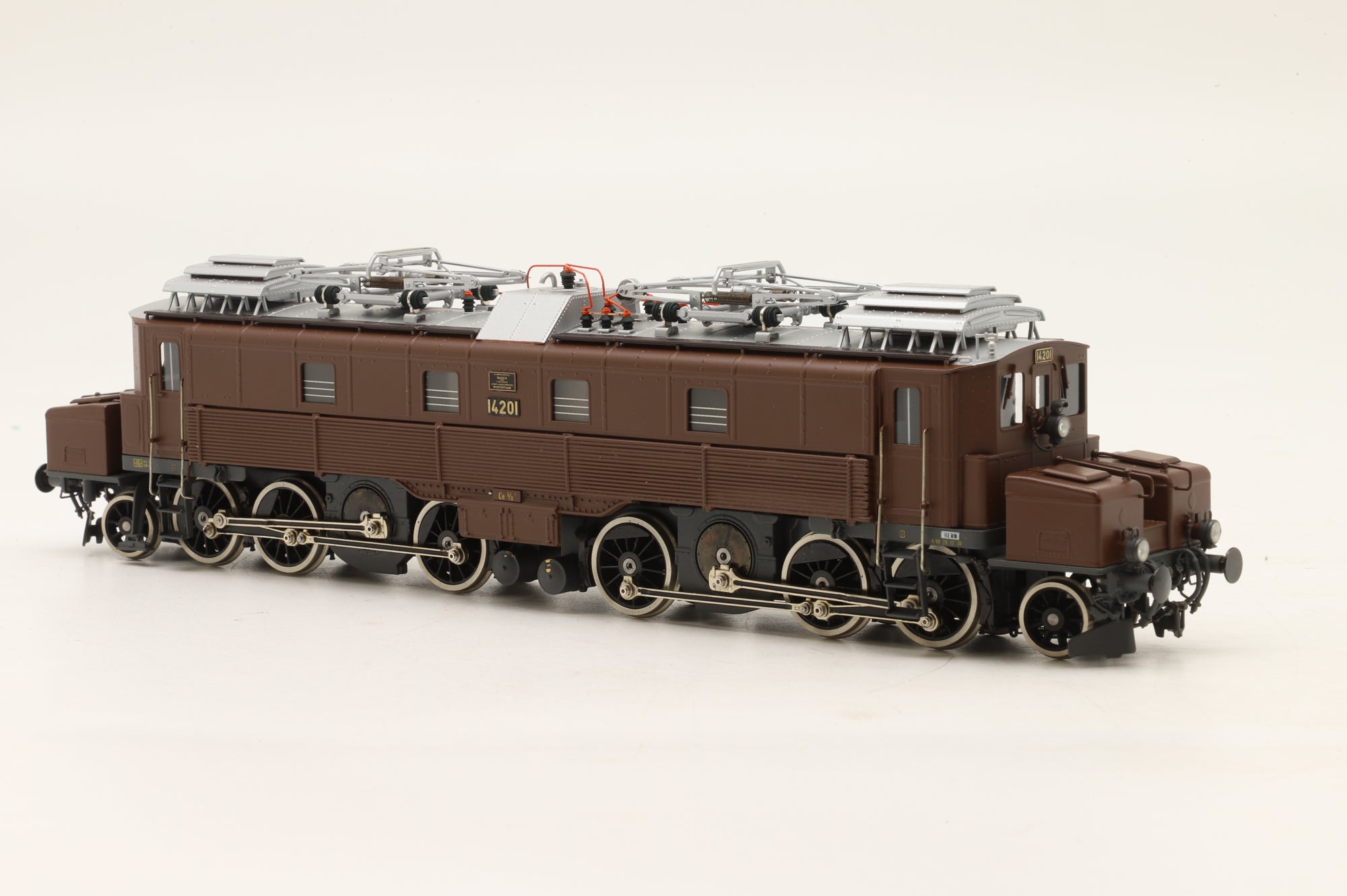 Fulgurex HO Ce 6/8I #14201 in SBB Brown