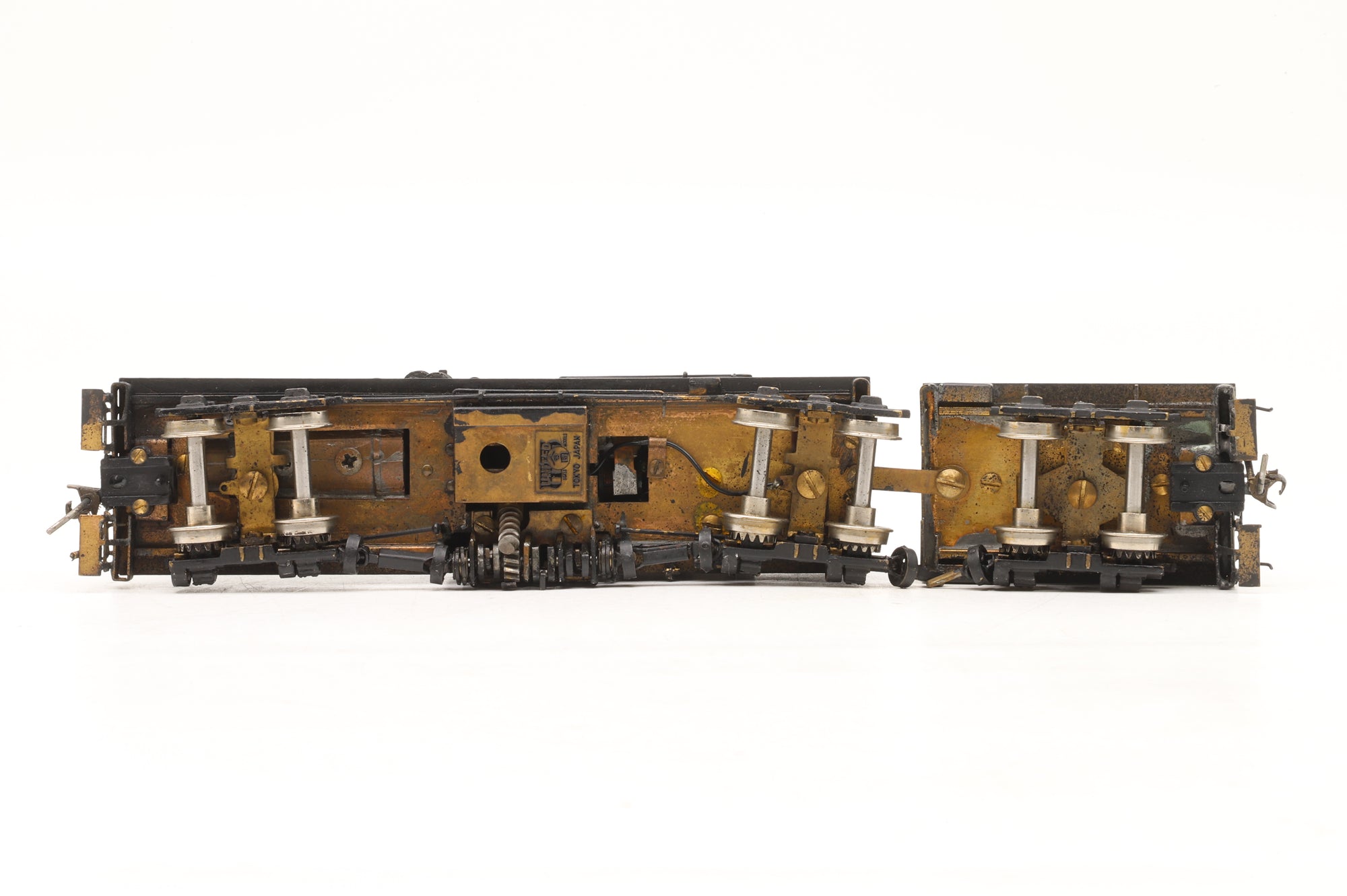 United Scale Models/ PFM HO Brass 3 Truck Shay Class B Custom Painted