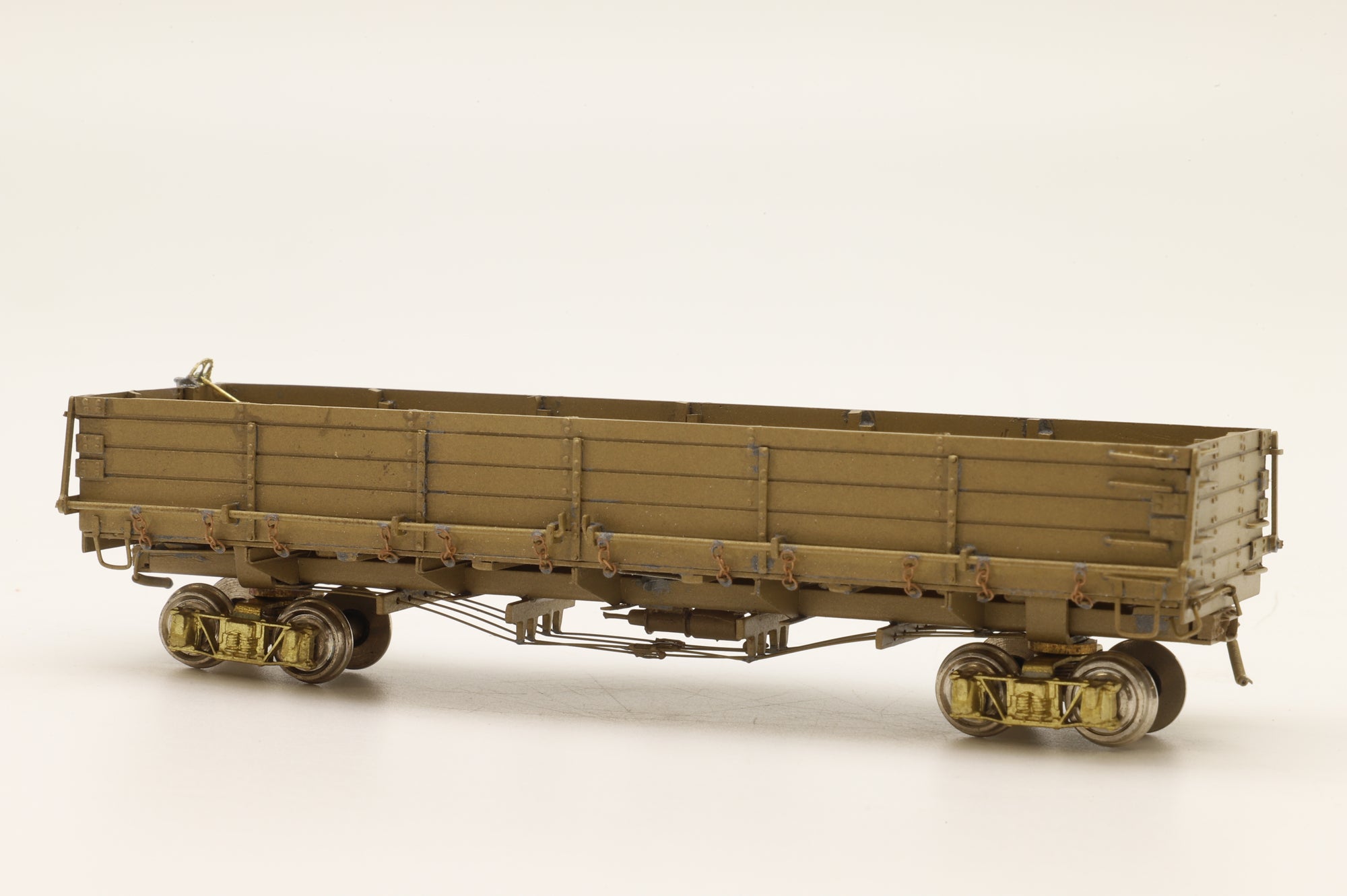 Empire-Midland HOn3 Brass D&RGW 25-Ton Gondola Car Unpainted