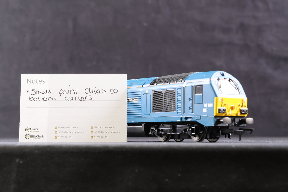 Hornby OO R3388TTS Class 67 &#39;67004&#39; &#39;Cairn Gorm&#39; Caledonian Sleeper, DCC Removed