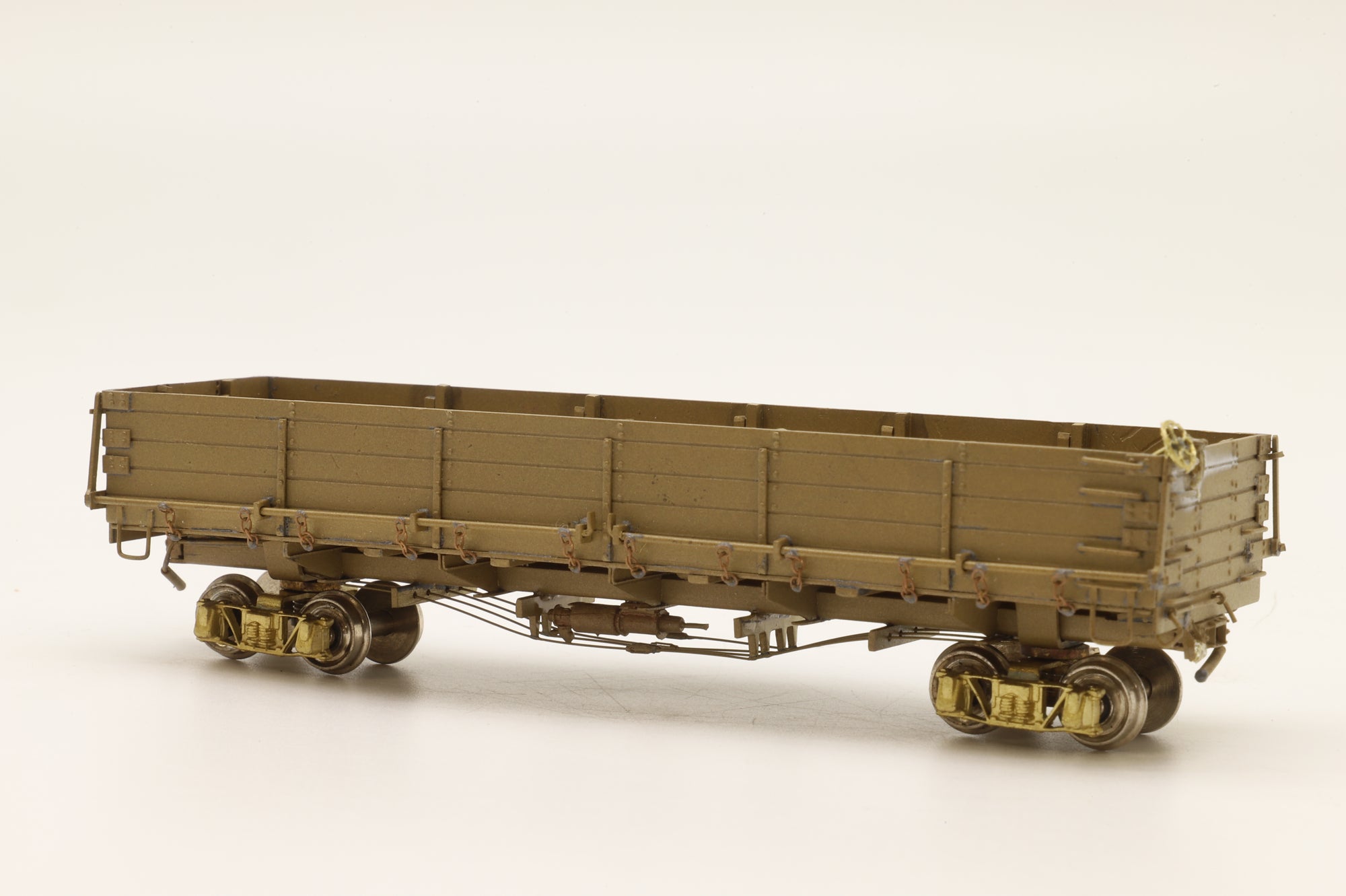Empire-Midland HOn3 Brass D&RGW 25-Ton Gondola Car Unpainted
