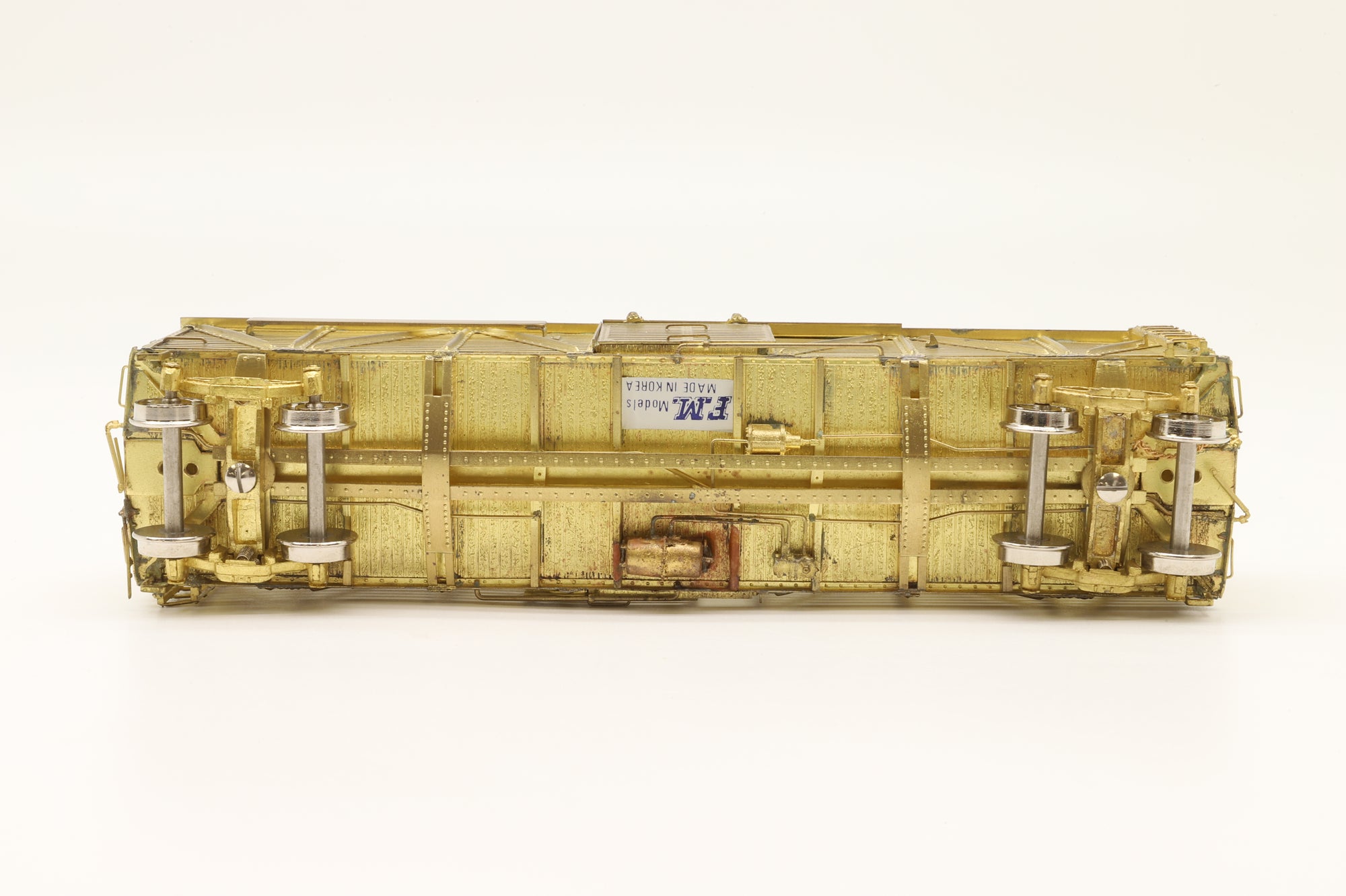 Iron Horse Models HO Brass 15594 PRR K-7 Single Deck Stock Car - Unpainted