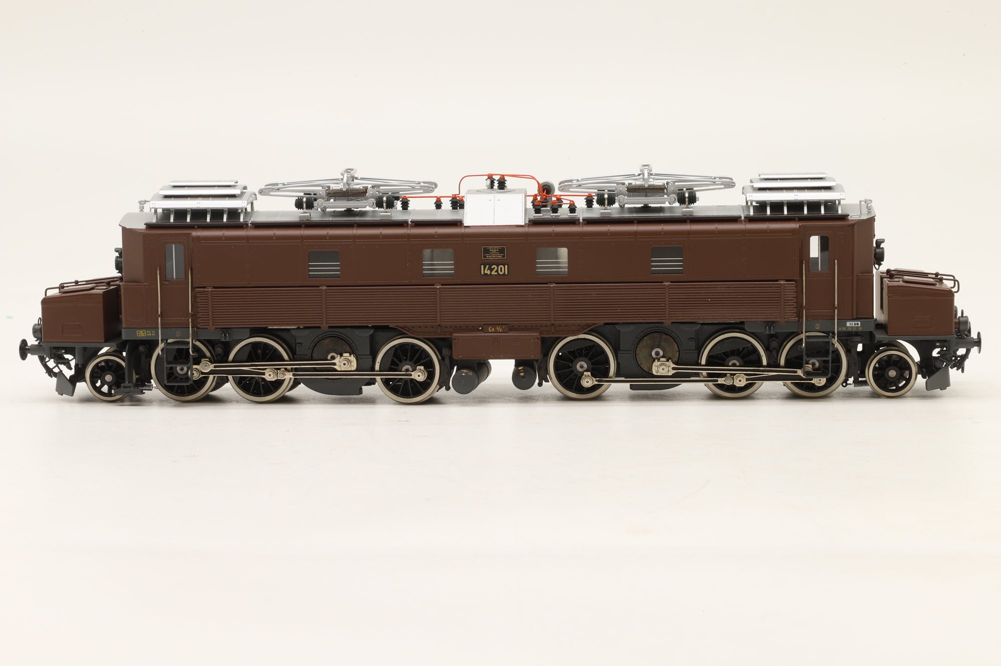 Fulgurex HO Ce 6/8I #14201 in SBB Brown