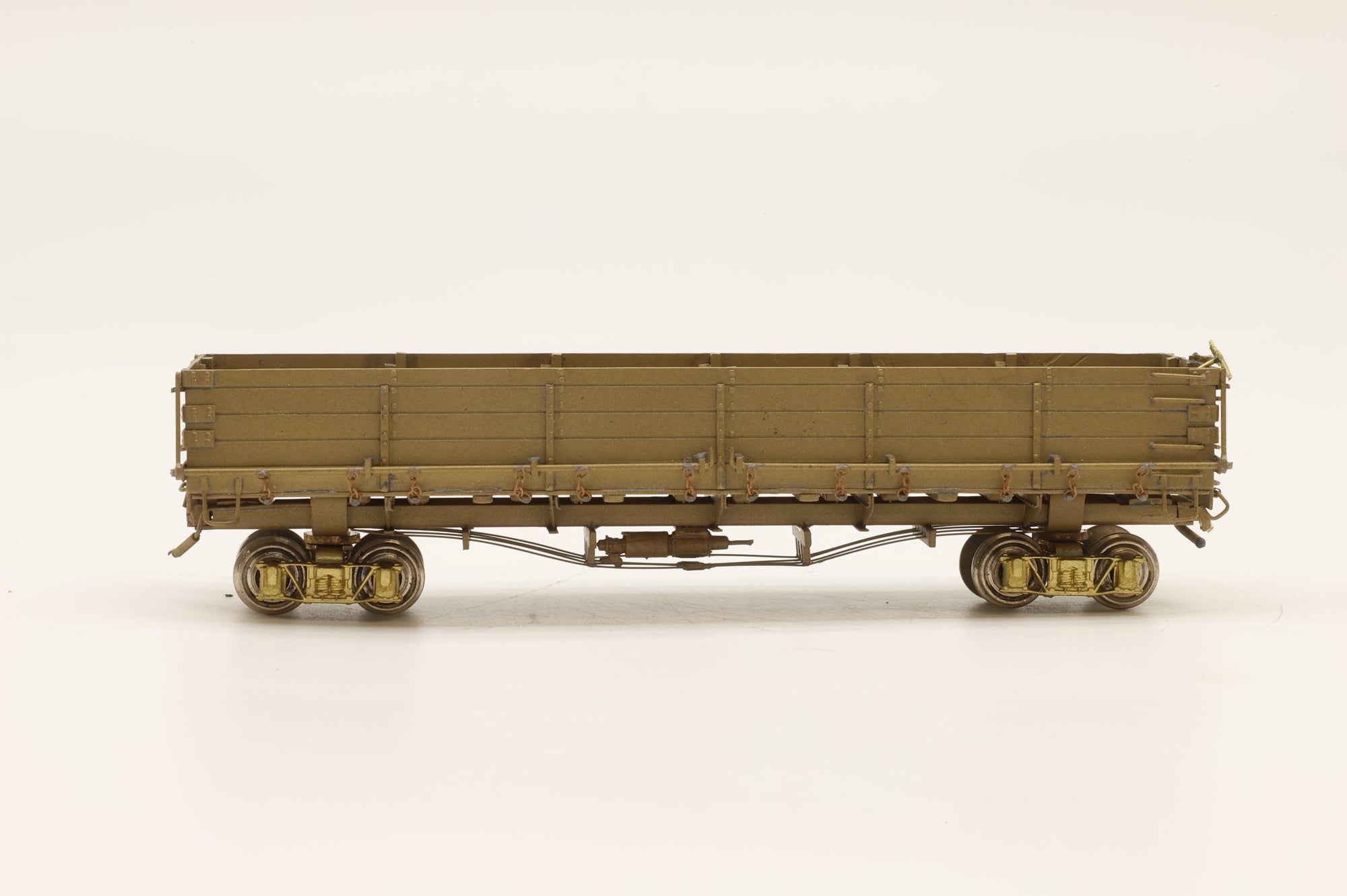 Empire-Midland HOn3 Brass D&RGW 25-Ton Gondola Car Unpainted