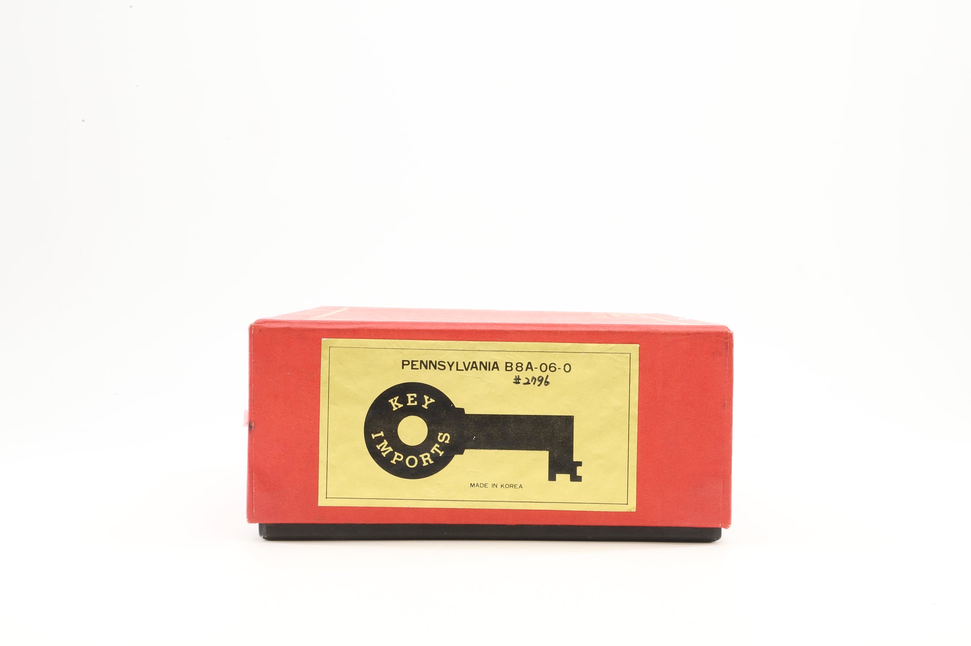 Key Imports HO Brass B8A 0-6-0 Steam Locomotive '2796'