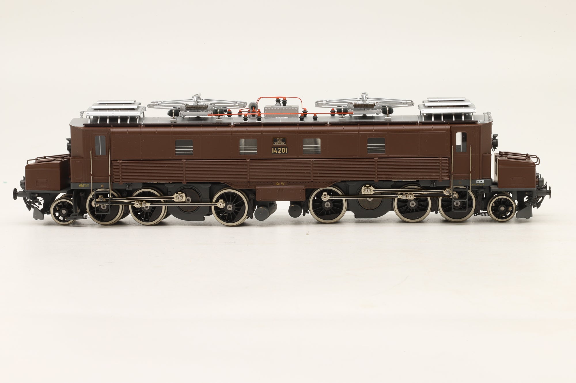 Fulgurex HO Ce 6/8I #14201 in SBB Brown