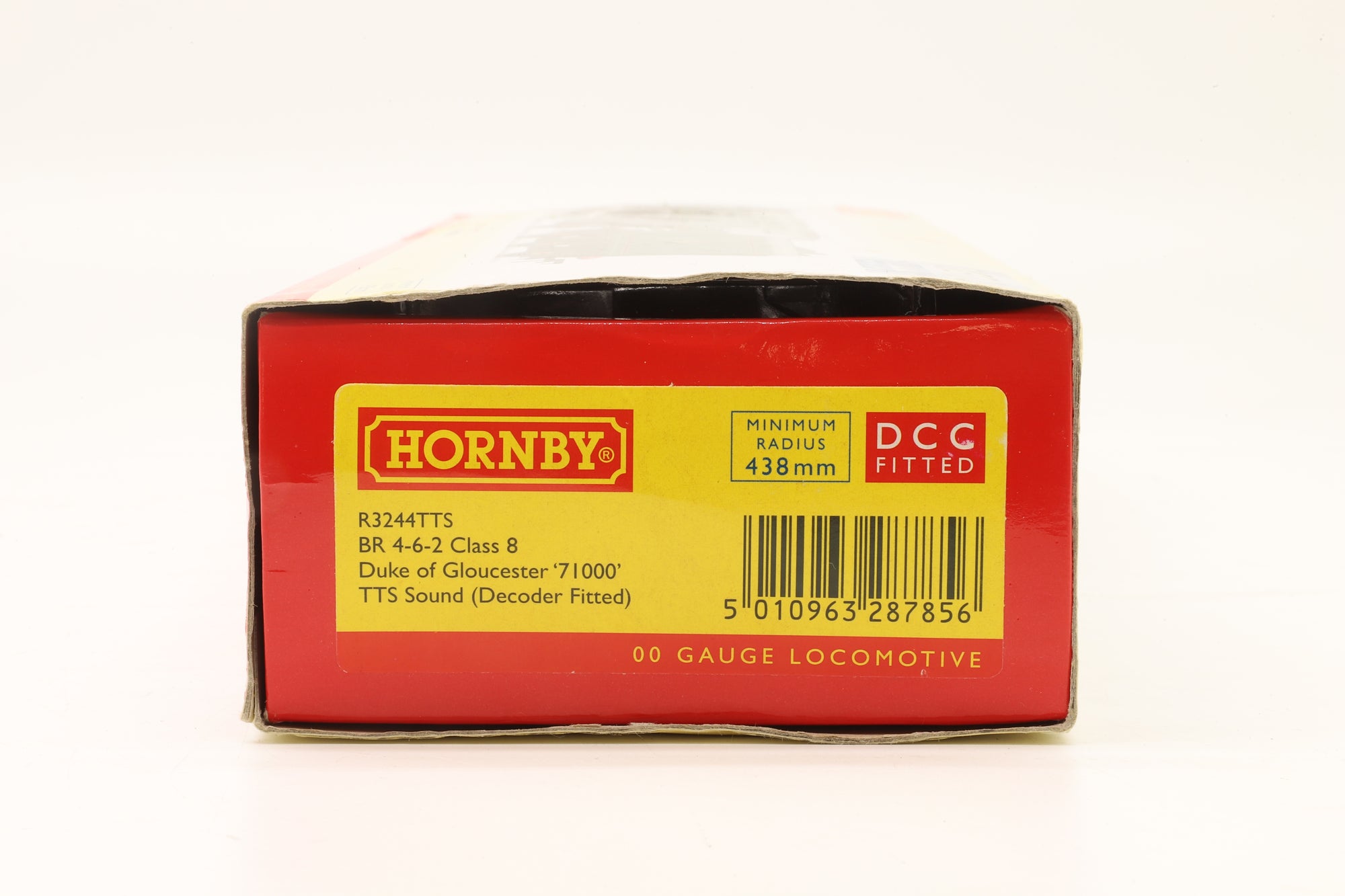 Hornby OO R3244TTS Standard Class 8 '71000' 'Duke of Gloucester' BR Lined Green L/C DCC Sound