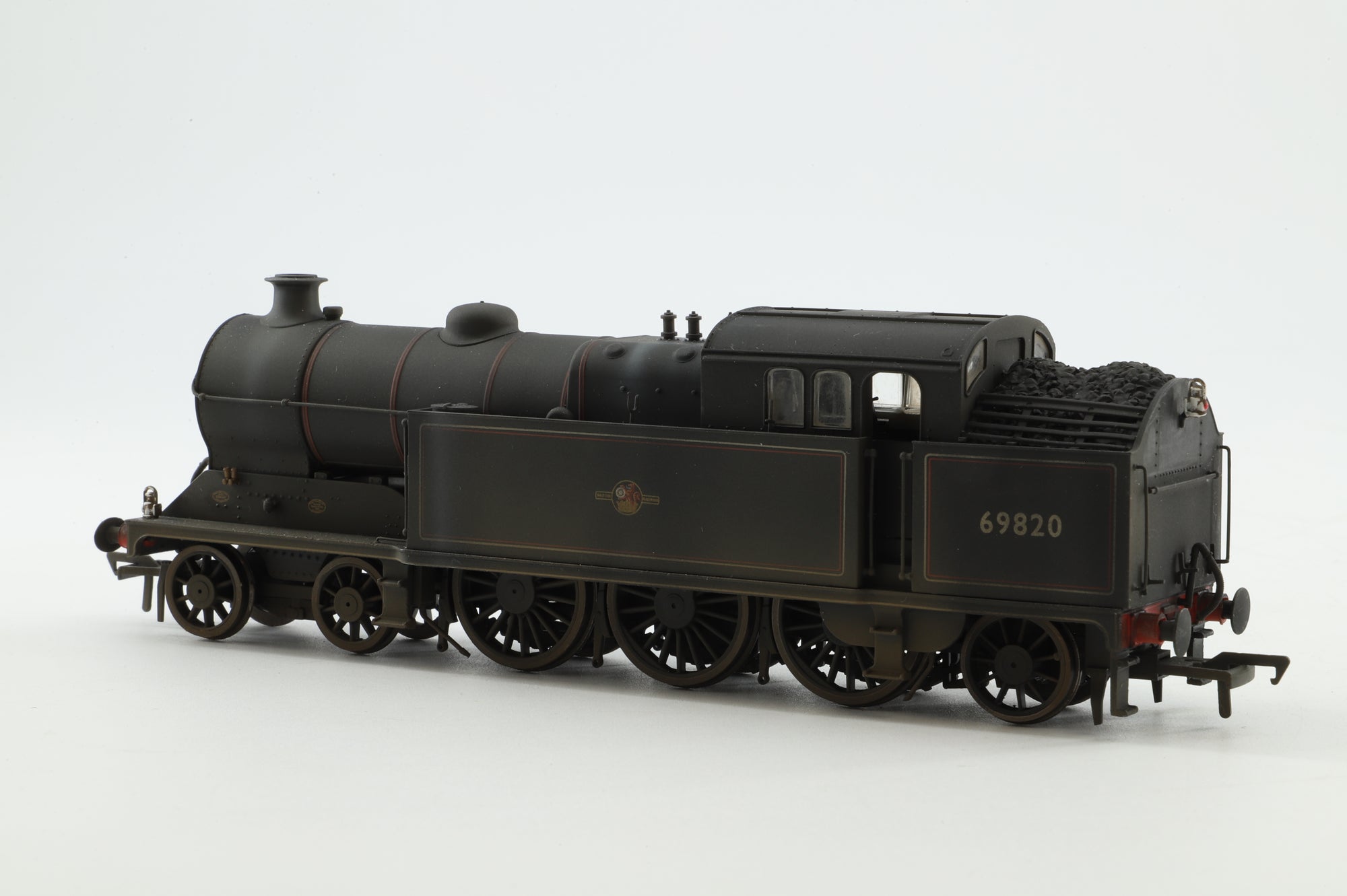 Sonic Models OO S4101-08 Class A5/1 Tank No.69820 in Lined BR Black w/ Late Crests - Weathered