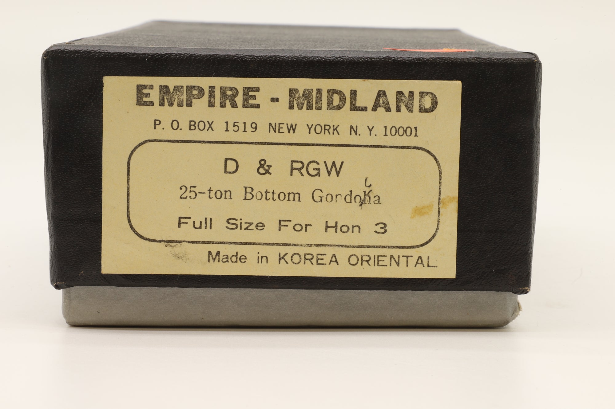 Empire-Midland HOn3 Brass D&RGW 25-Ton Gondola Car Unpainted