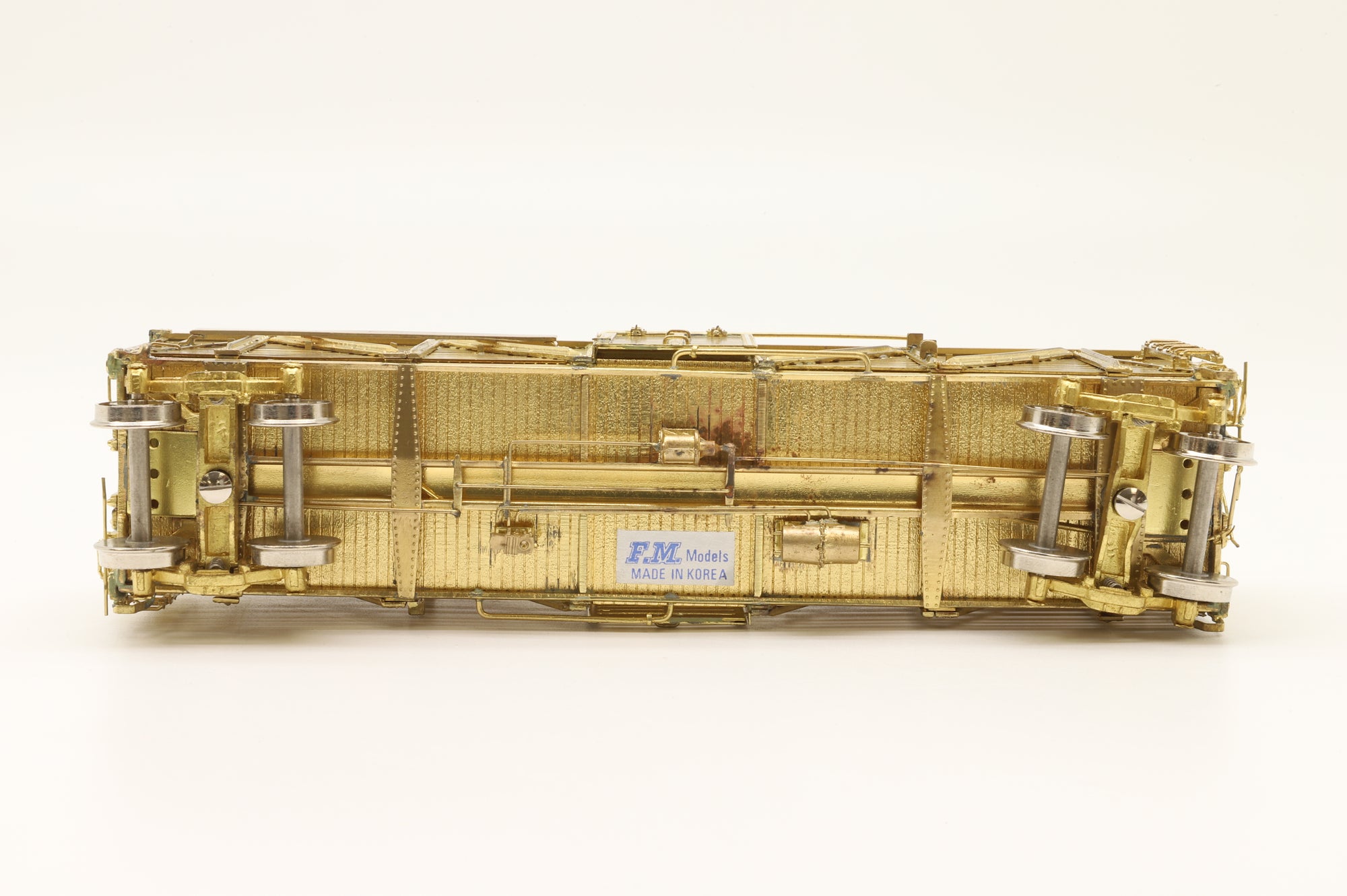 Iron Horse Models HO Brass 15596 PRR K8 AAR Class Double Deck Stock Car - Unpainted