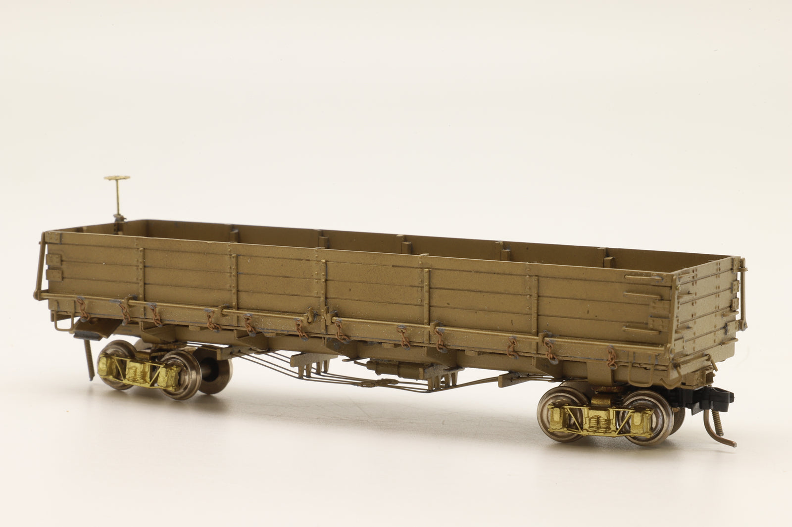 Empire-Midland HOn3 Brass D&RGW 25-Ton Gondola Car Unpainted