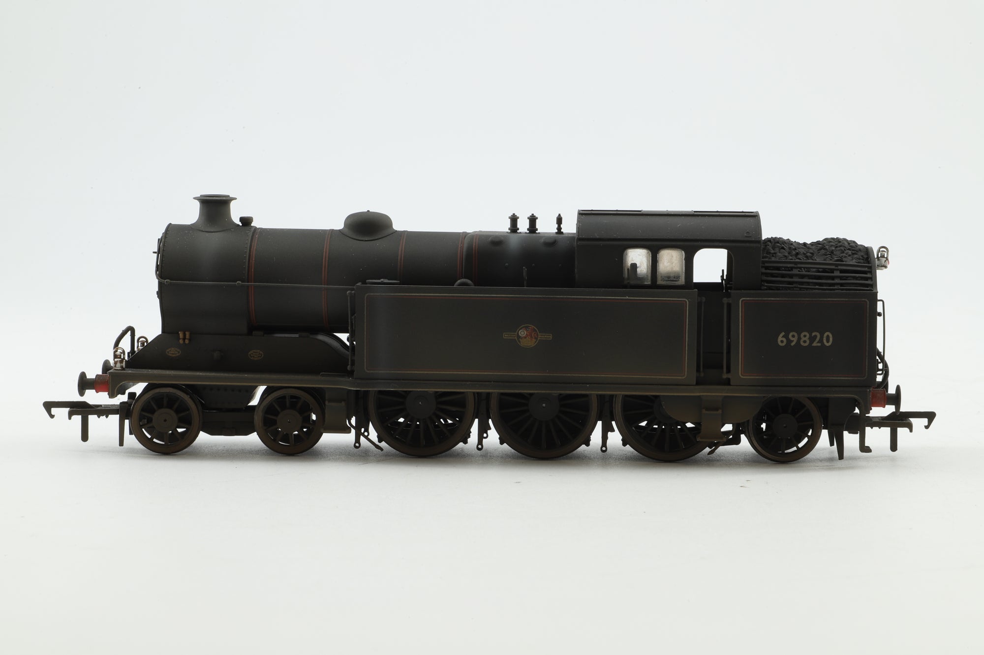 Sonic Models OO S4101-08 Class A5/1 Tank No.69820 in Lined BR Black w/ Late Crests - Weathered