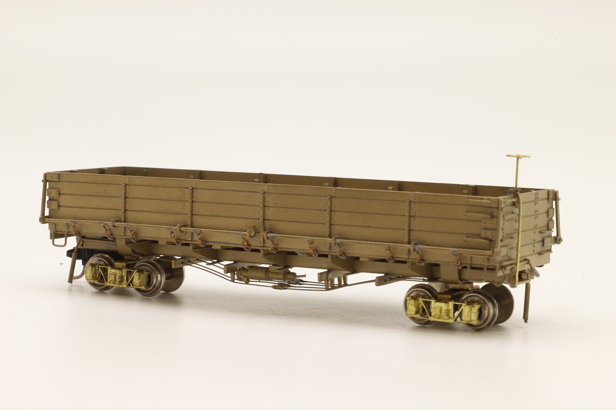Empire-Midland HOn3 Brass D&RGW 25-Ton Gondola Car Unpainted