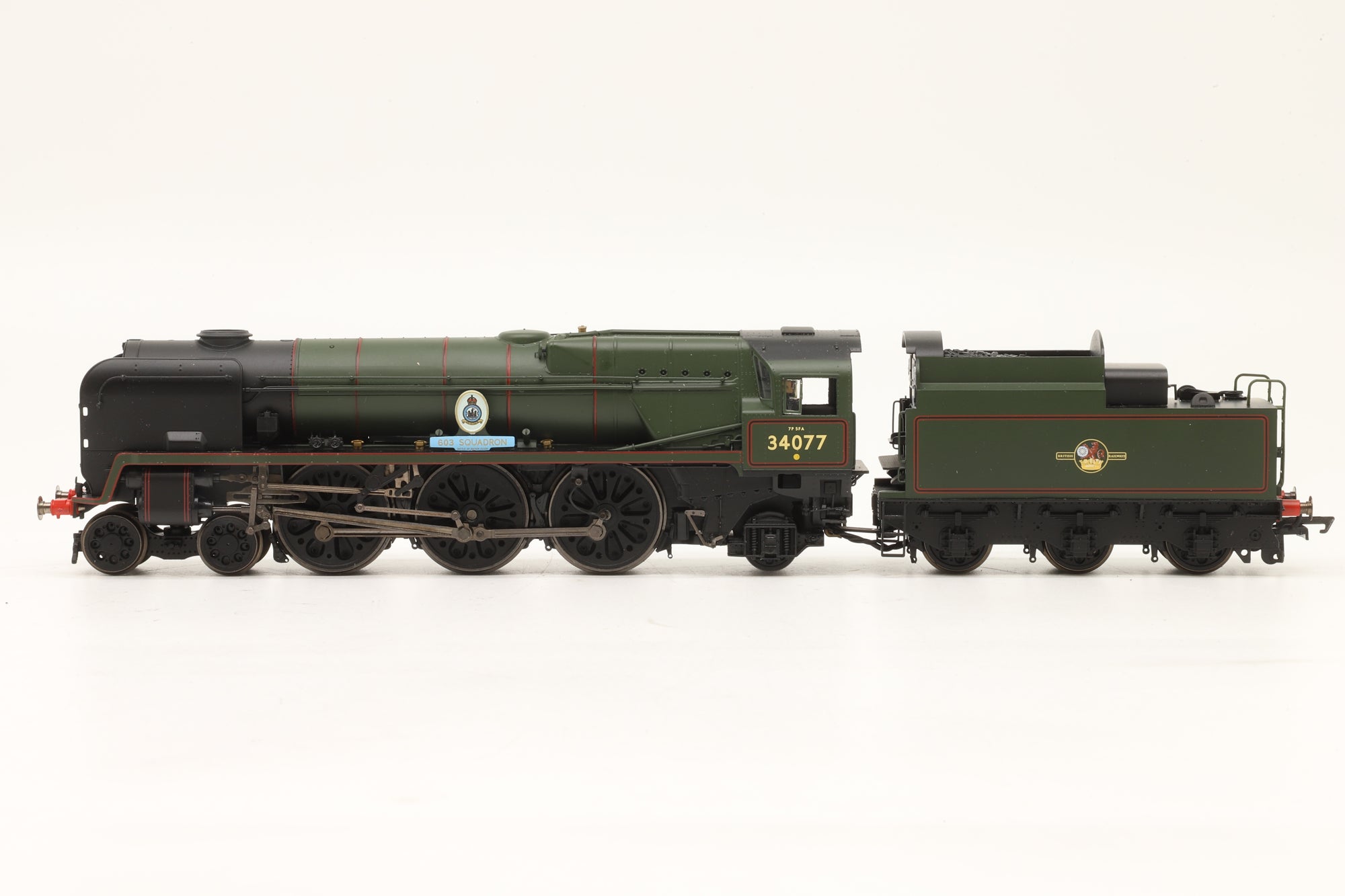Hornby OO R3468 Rebuilt Battle of Britain '34077' '603 Squadron' BR Lined Green L/C DCC Sound