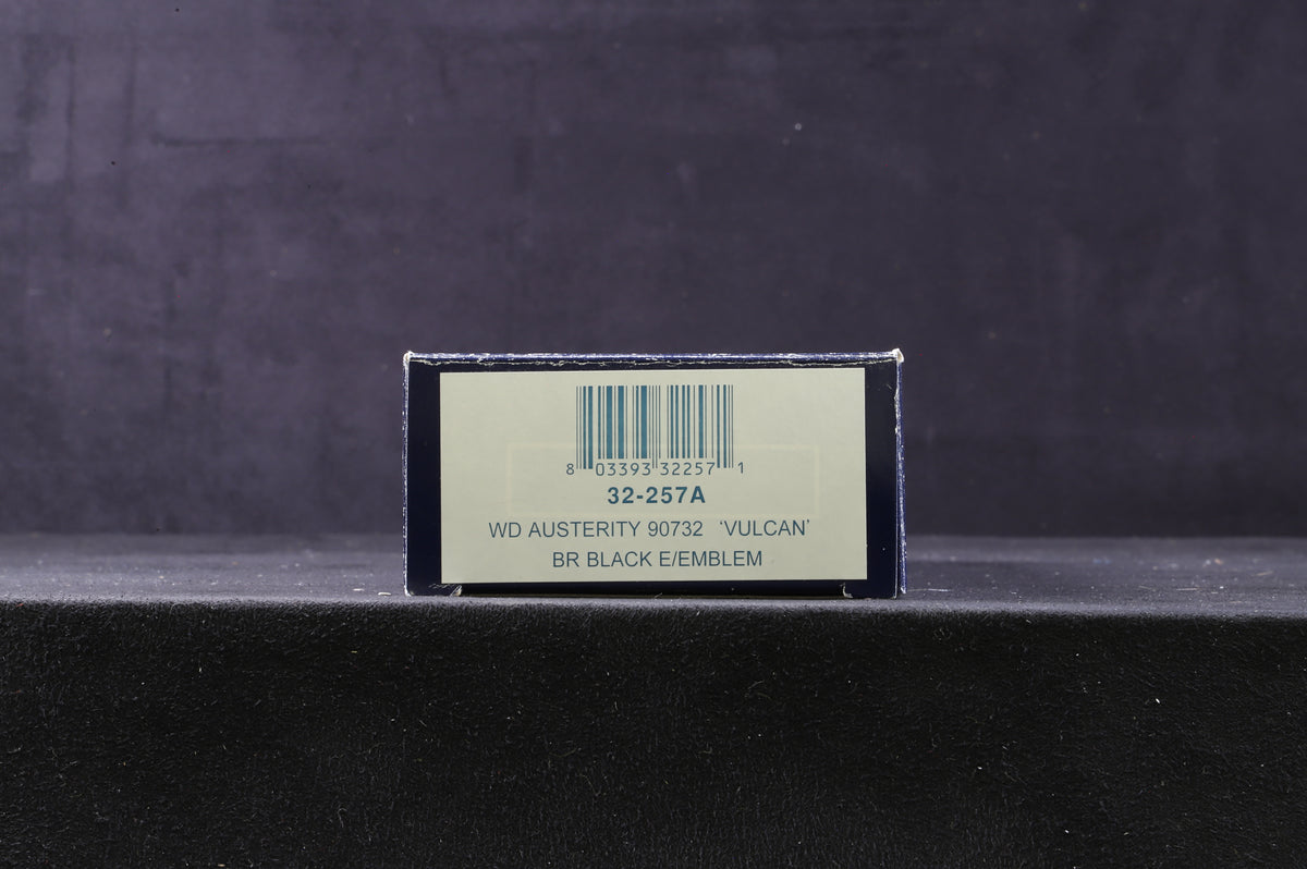 Bachmann OO 32-257A WD Austerity &#39;90732&#39; BR Black E/Emblem