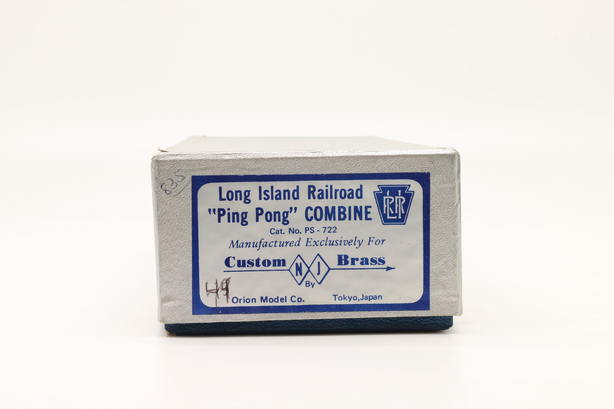 NJ Custom Brass HO PS-722 Long Island Railroad 'Ping-Pong' Combine Coach Unpainted