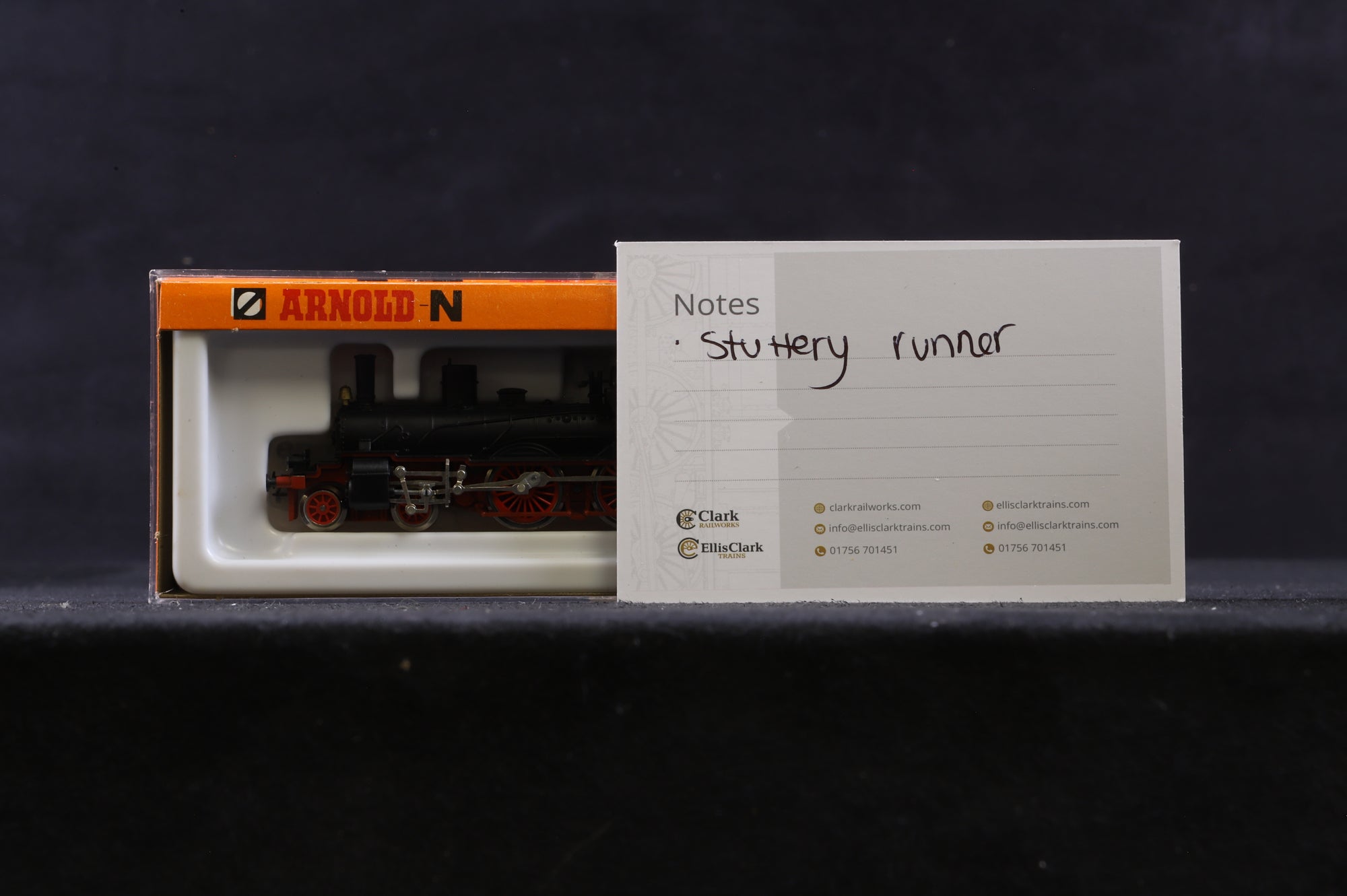 Arnold-N 2545 Class 36 4-4-0 36 446 DR Black/Red