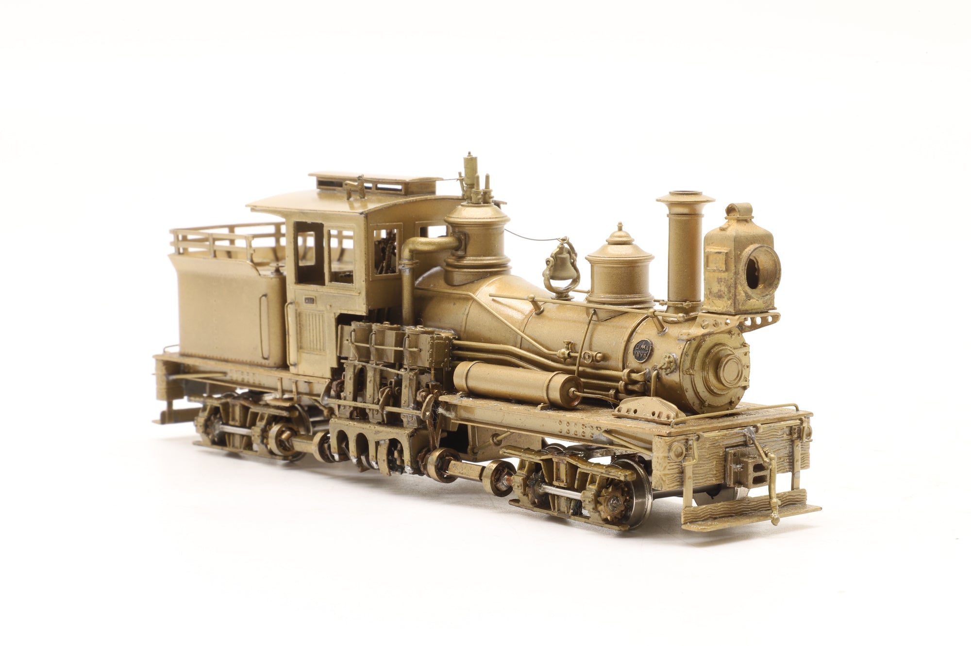 United Scale Models/ PFM HO Brass Harrington Lumber Co. Shay Unpainted