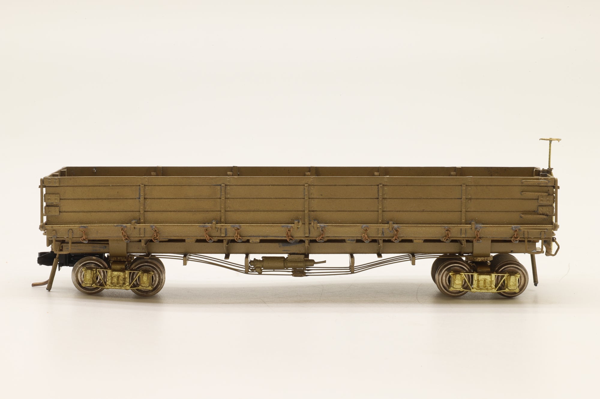 Empire-Midland HOn3 Brass D&RGW 25-Ton Gondola Car Unpainted