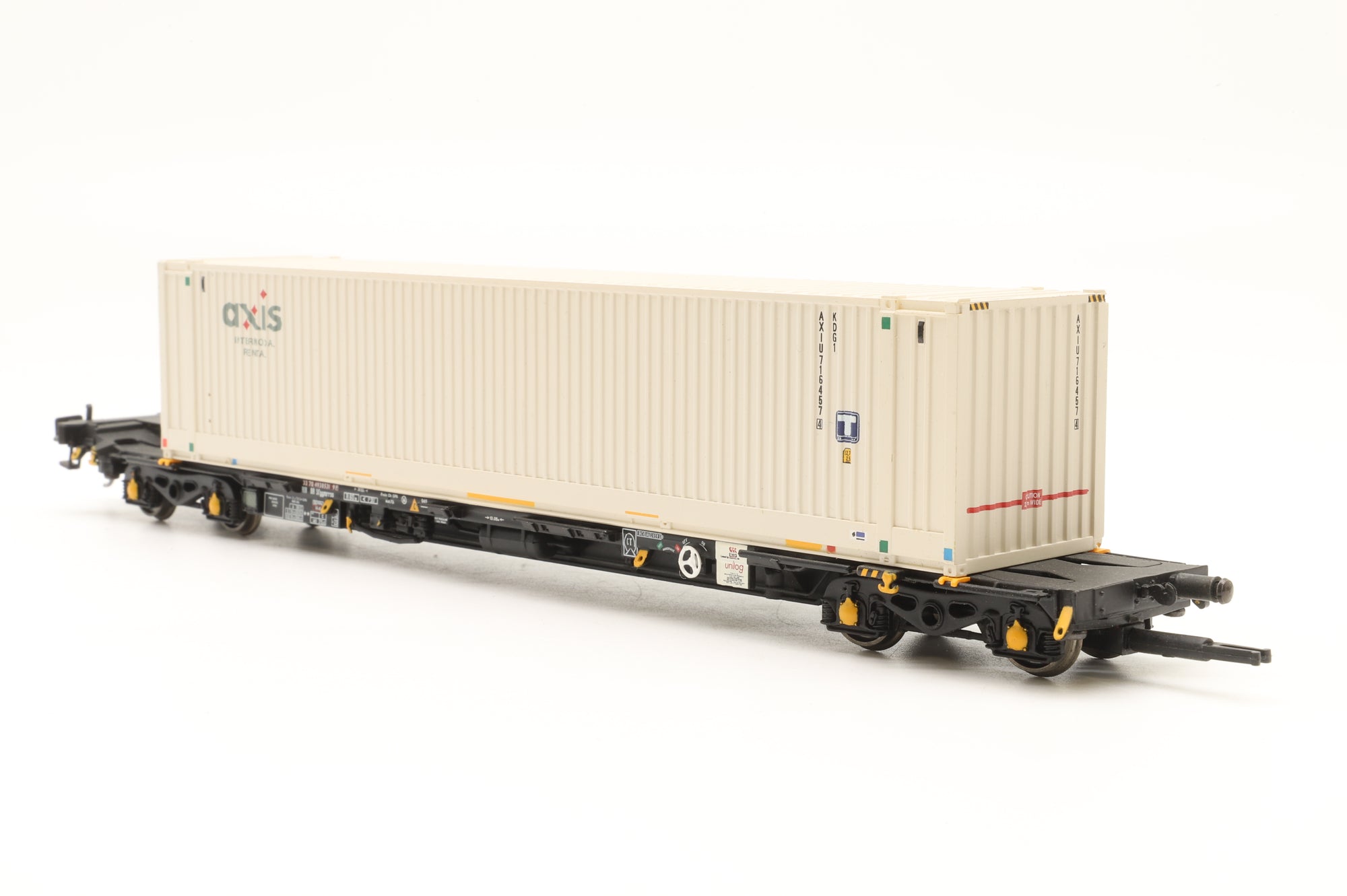 Bachmann OO Rake Of 2 Intermodal Wagons With Containers