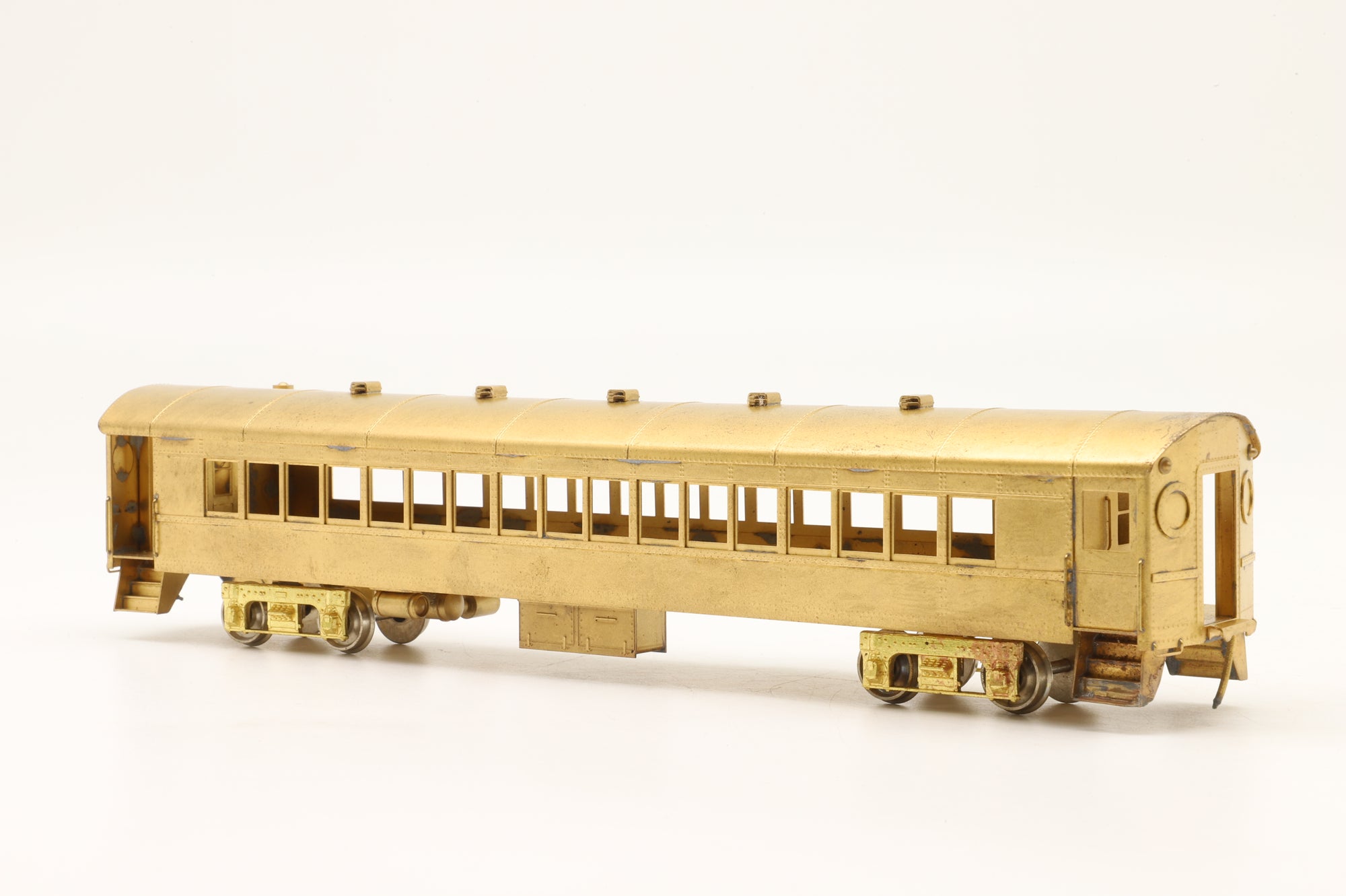 NJ Custom Brass HO PS-701 Long Island Railroad 'Ping-Pong' Combine Coach Unpainted