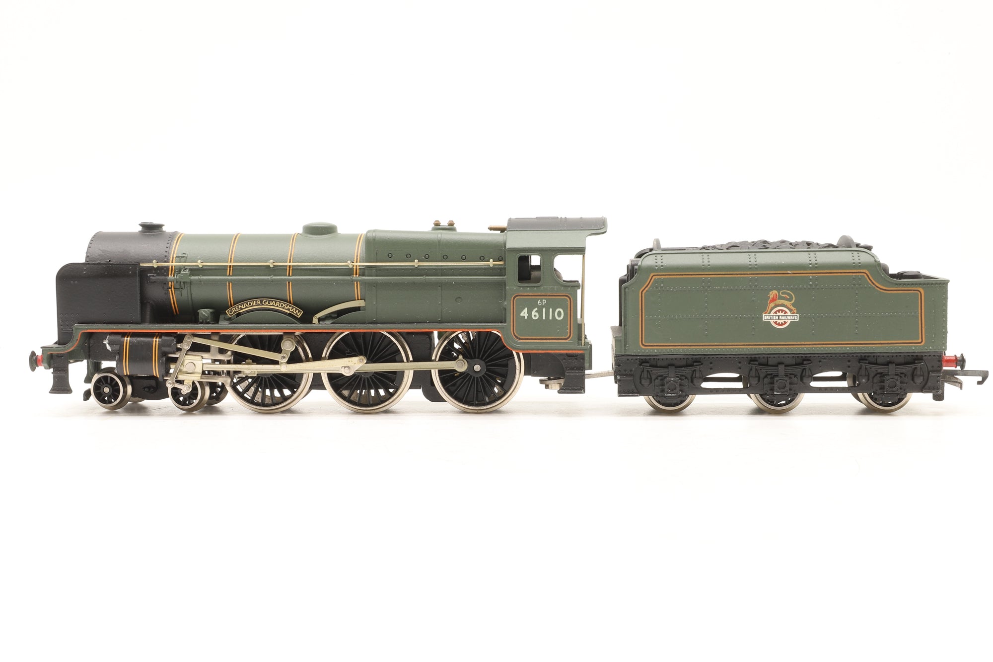 Wrenn OO W2262/5P Class Royal Scot '46110' 'Grenader Guardsman' BR Lined Green E/C