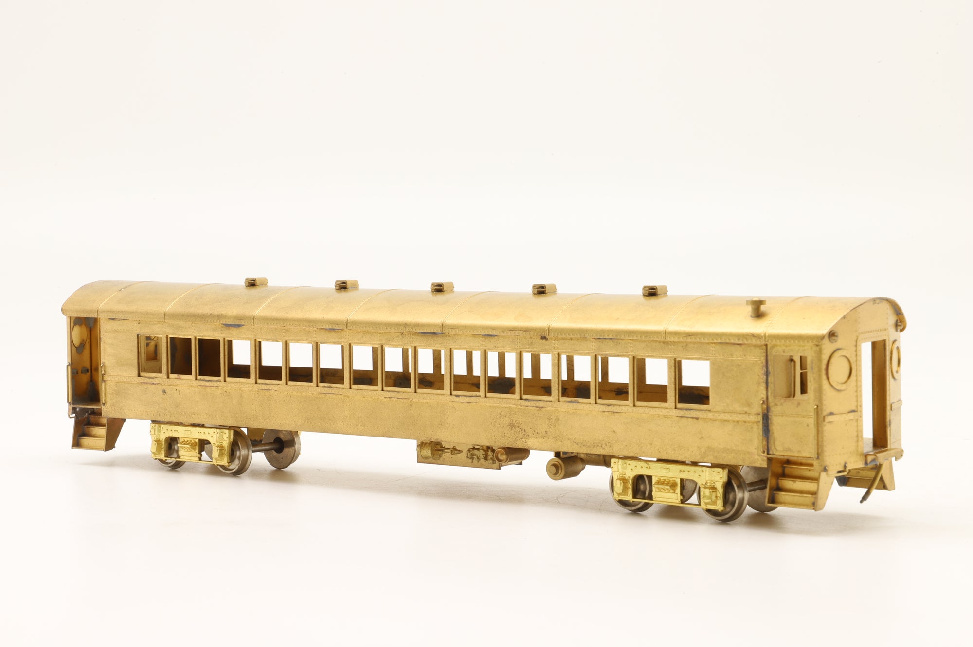 NJ Custom Brass HO PS-701 Long Island Railroad 'Ping-Pong' Combine Coach Unpainted