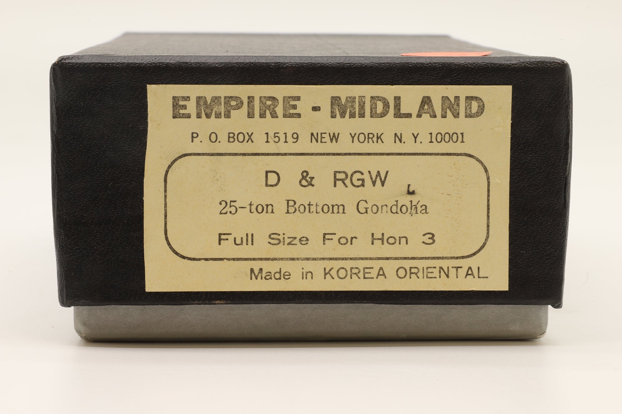 Empire-Midland HOn3 Brass D&RGW 25-Ton Gondola Car Unpainted
