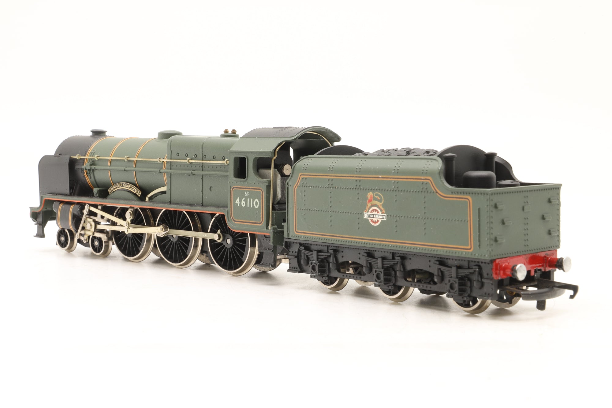 Wrenn OO W2262/5P Class Royal Scot '46110' 'Grenader Guardsman' BR Lined Green E/C