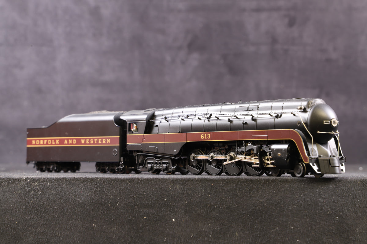 Broadway Limited Imports HO 078 N&amp;W Class J 4-8-4 &#39;613&#39; Norfolk &amp; Western, DCC Sound