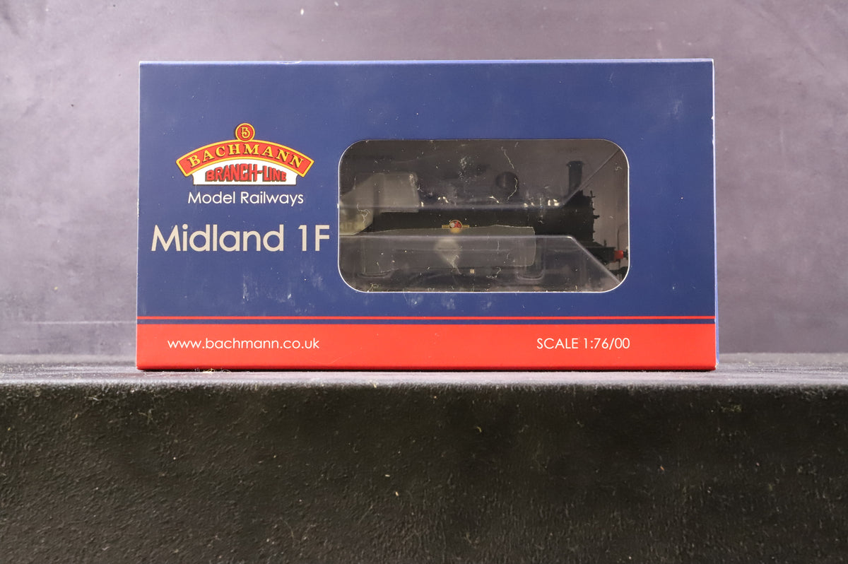 Bachmann OO 31-432 Midland Class 1F &#39;41708&#39; BR Black L/C