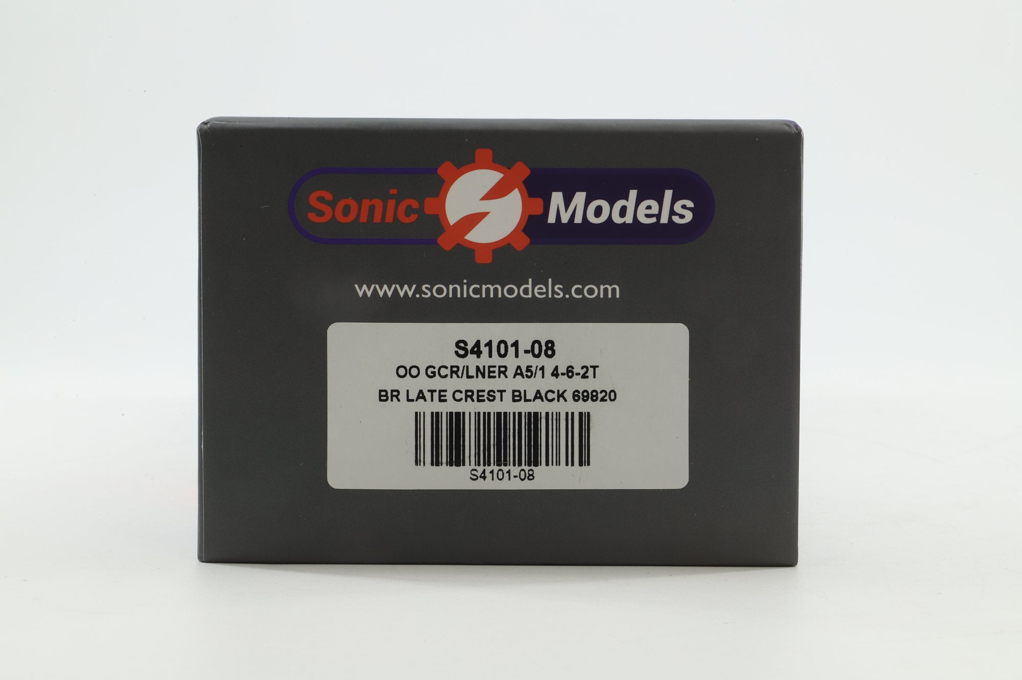 Sonic Models OO S4101-08 Class A5/1 Tank No.69820 in Lined BR Black w/ Late Crests - Weathered